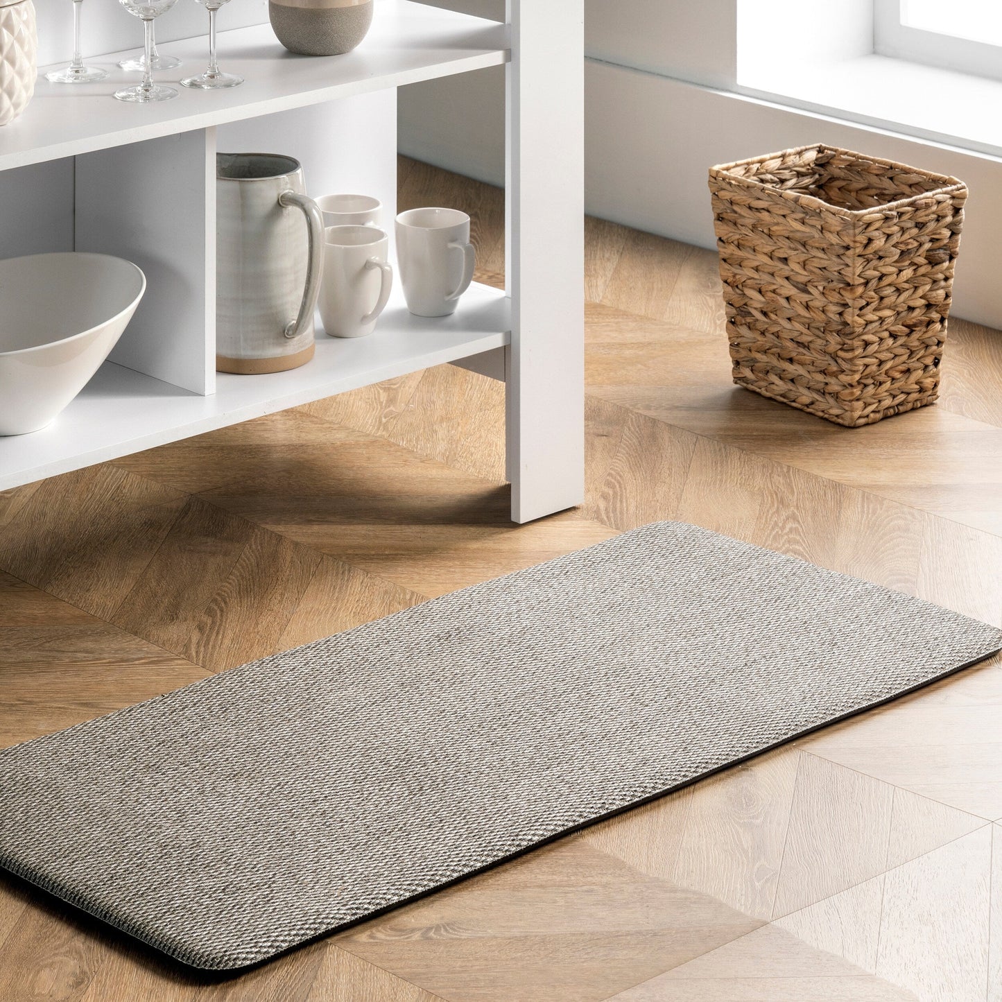 Nuloom Casual Geflochtene Anti-Ermüdungsmatte für Küche oder Waschküche