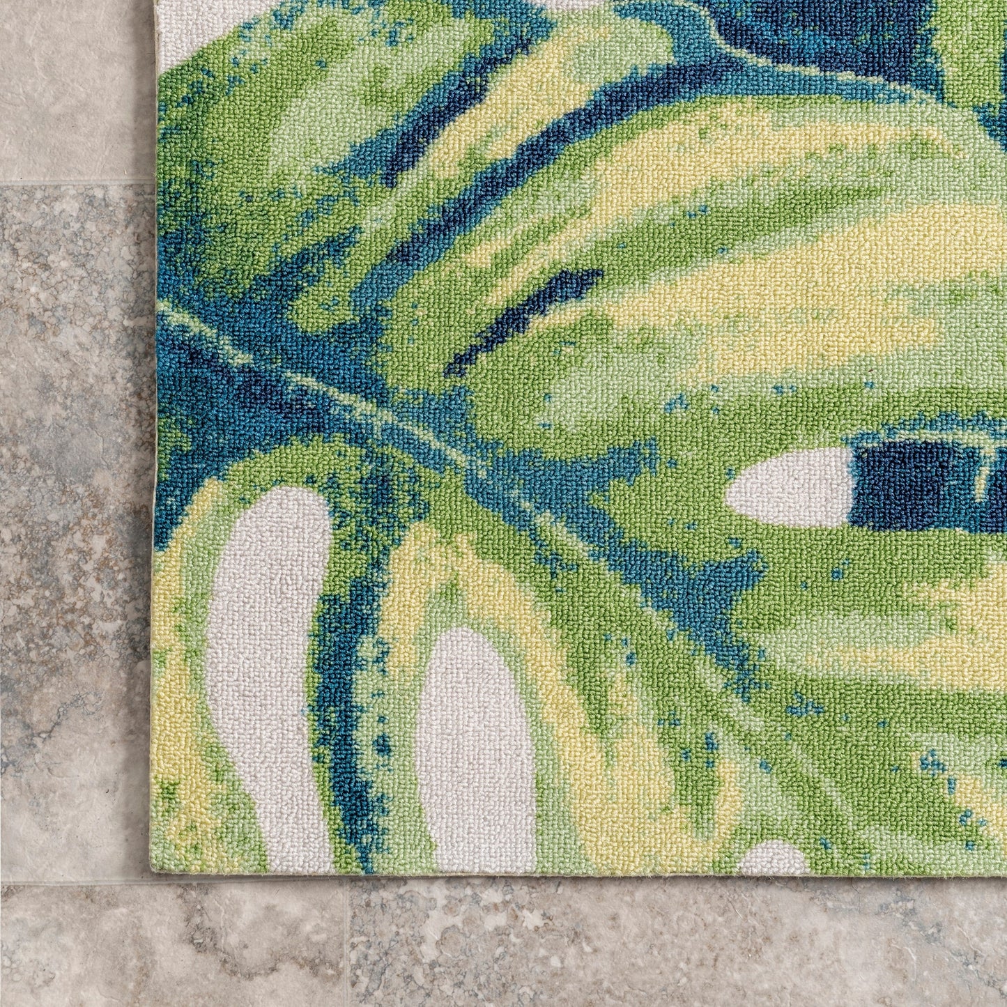 Nuloom Heidi Tropical Teppich für drinnen und draußen
