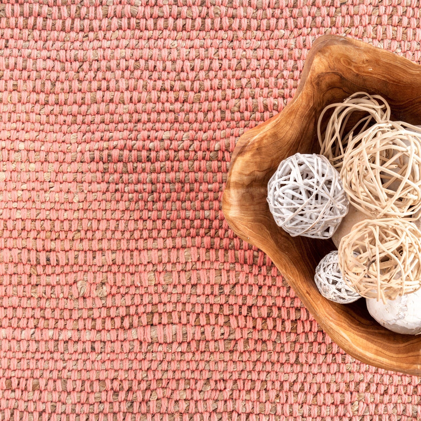 Nuloom Jacky Klassischer Teppich aus Jutemischung