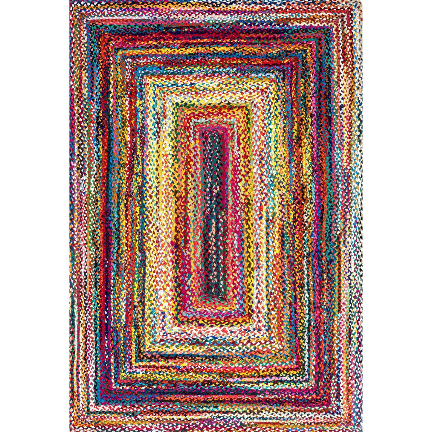 Nuloom Tammara Bohemian Handgeflochtener Flächenteppich