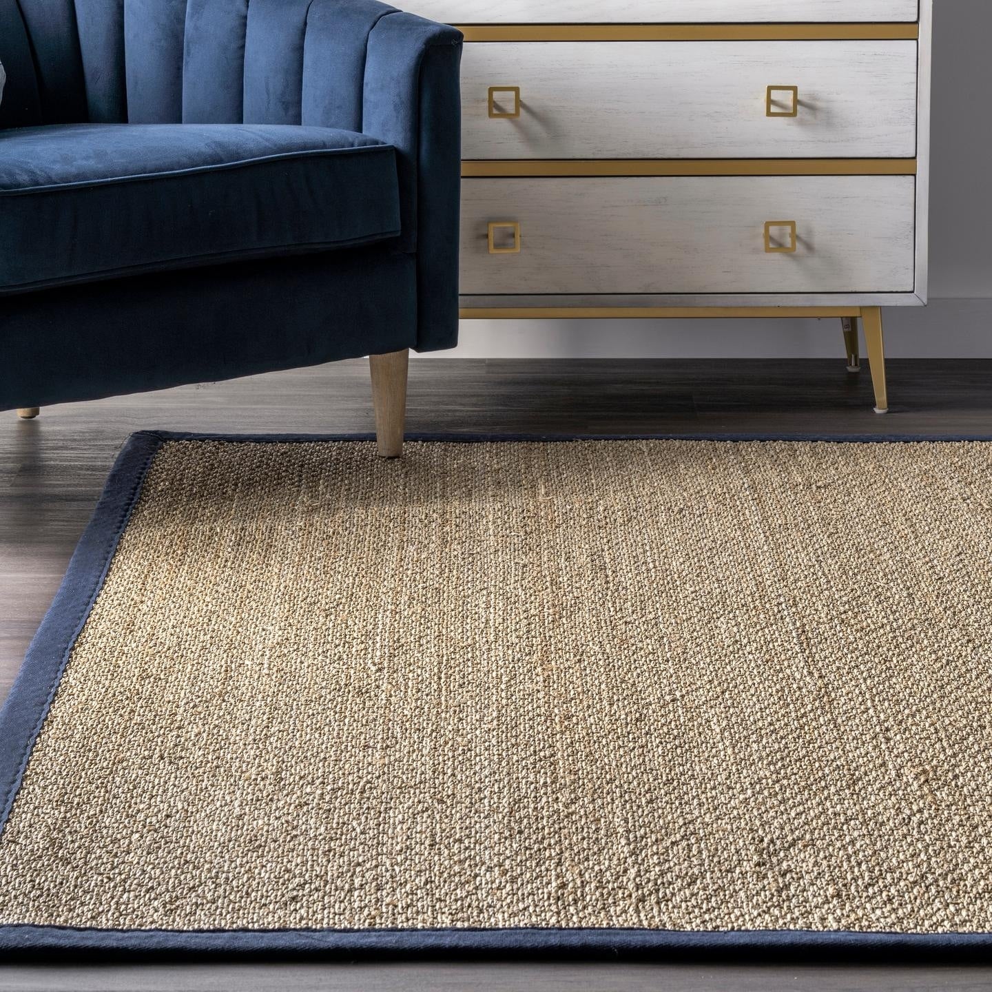 Nuloom Kiana Casual Teppich mit Seegrasrand