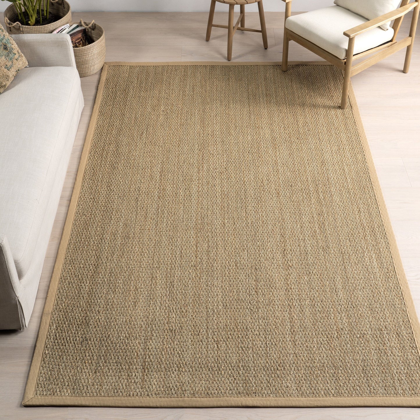 Nuloom Kiana Casual Teppich mit Seegrasrand