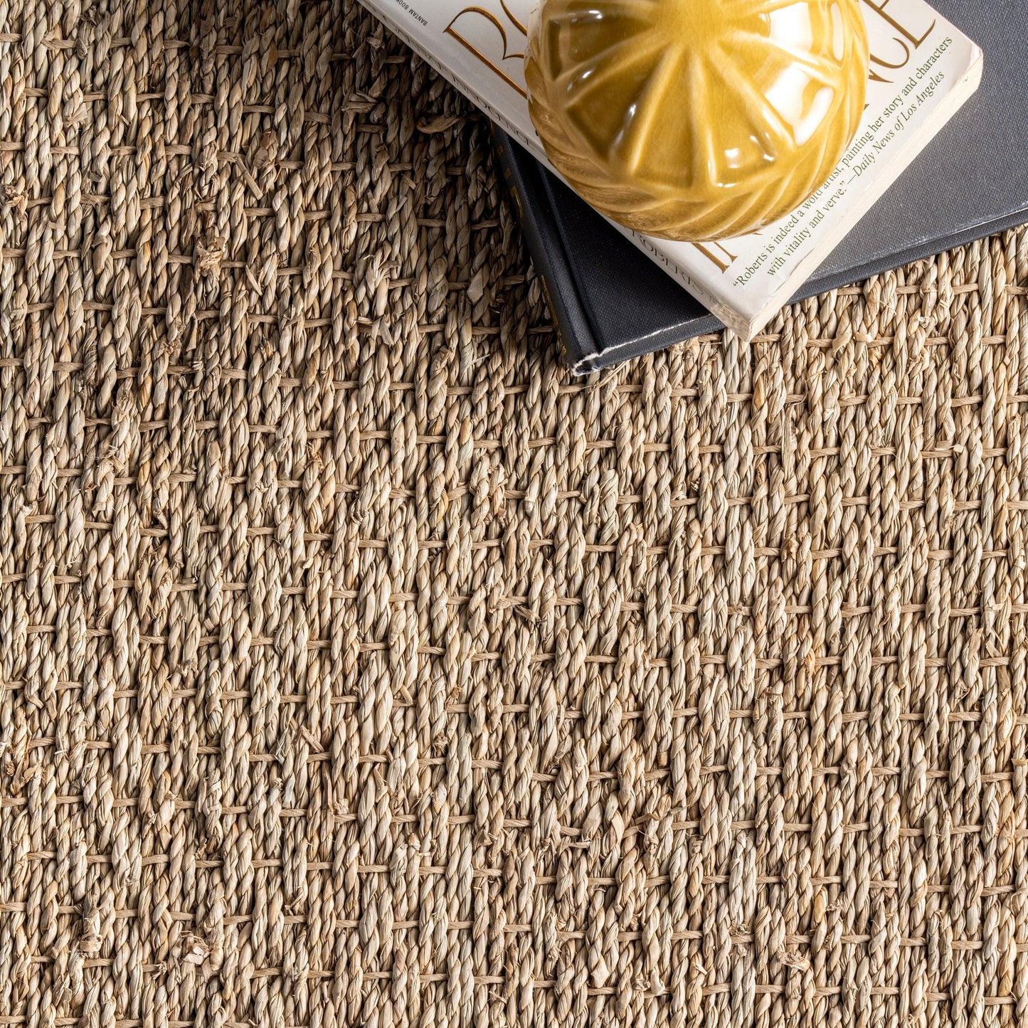 Nuloom Kiana Casual Teppich mit Seegrasrand