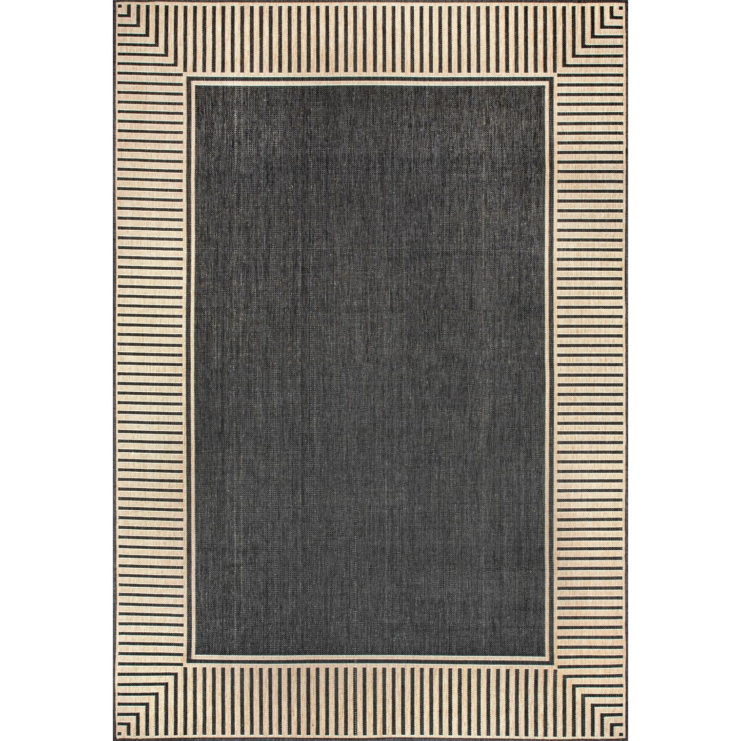 Nuloom Leah Classic Bordered Indoor/Outdoor-Teppich