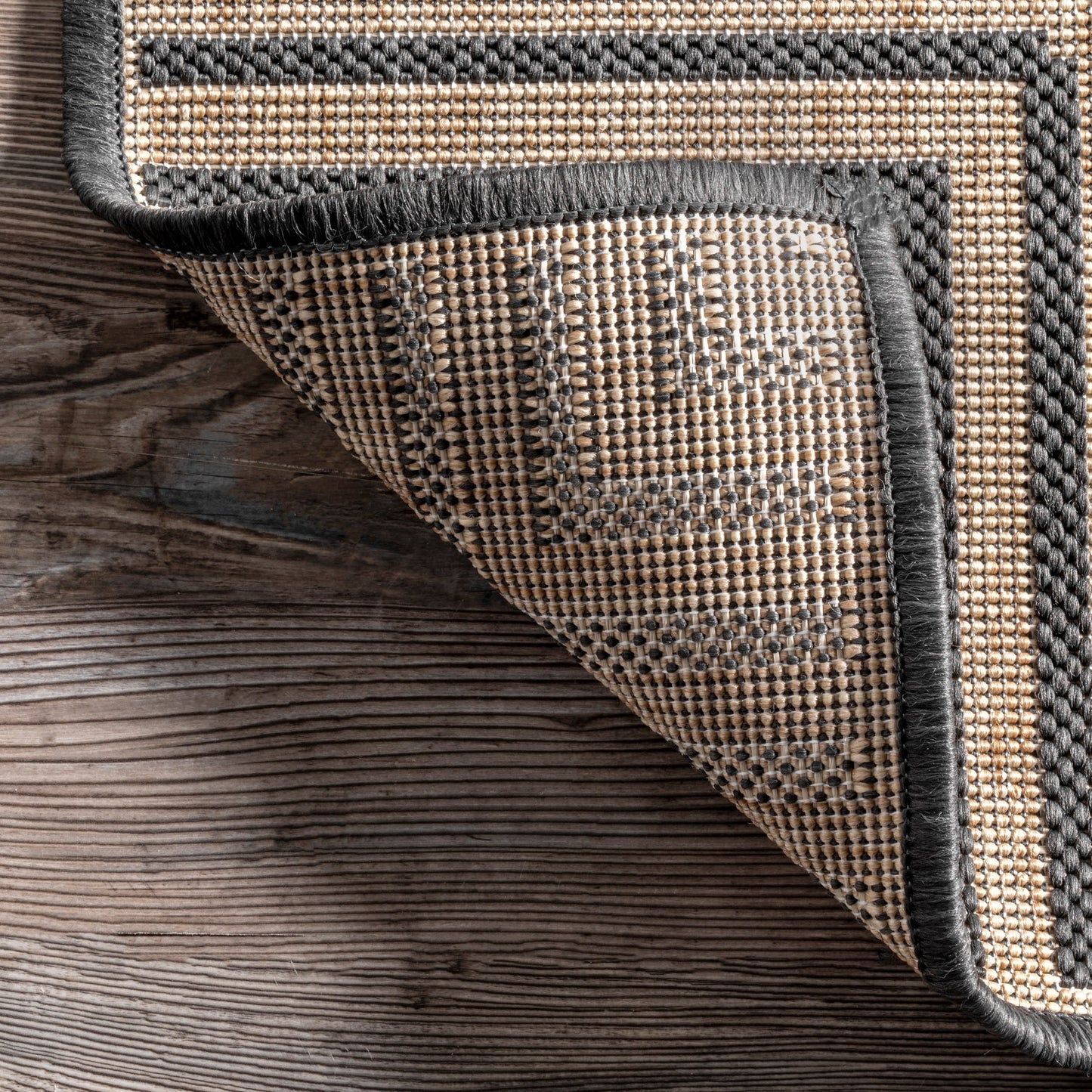 Nuloom Leah Classic Bordered Indoor/Outdoor-Teppich