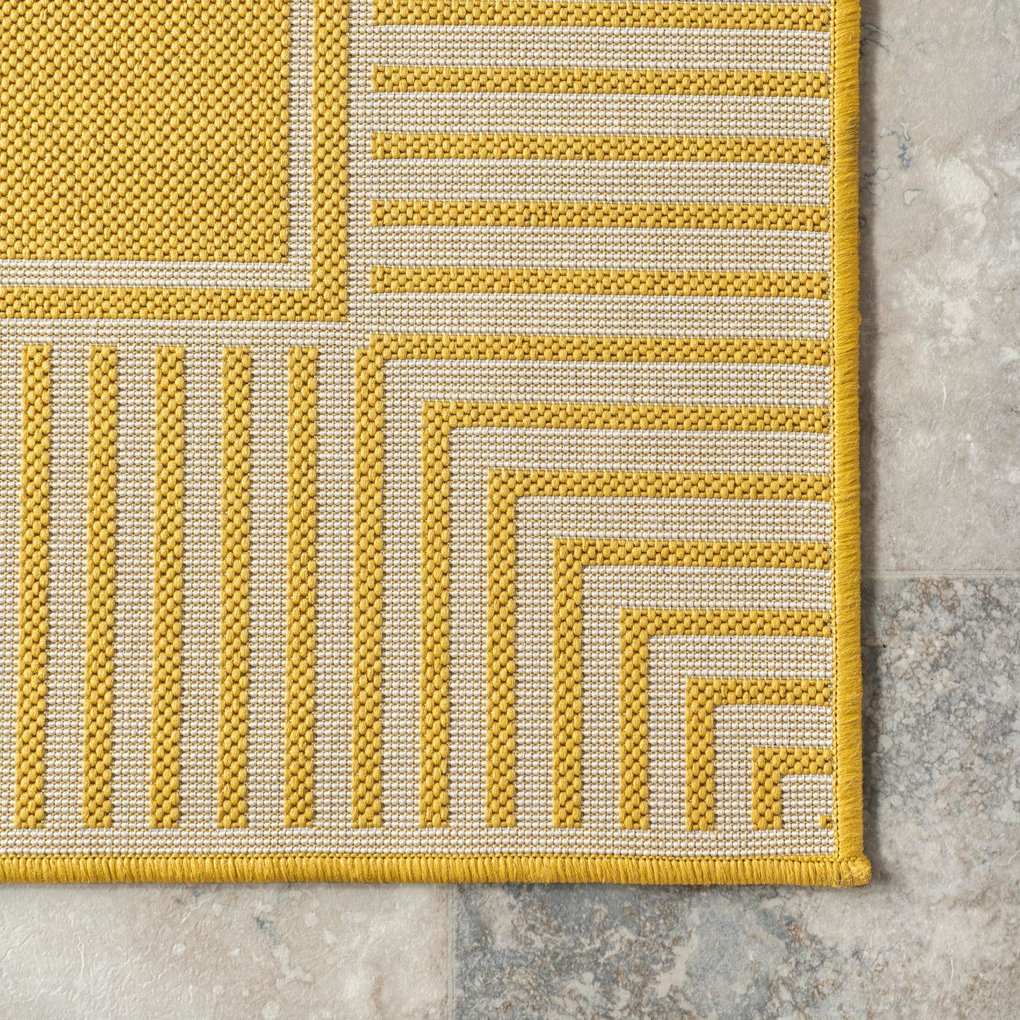 Nuloom Leah Classic Bordered Indoor/Outdoor-Teppich