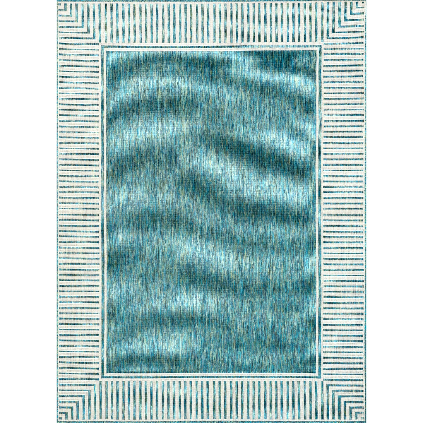 Nuloom Leah Classic Bordered Indoor/Outdoor-Teppich