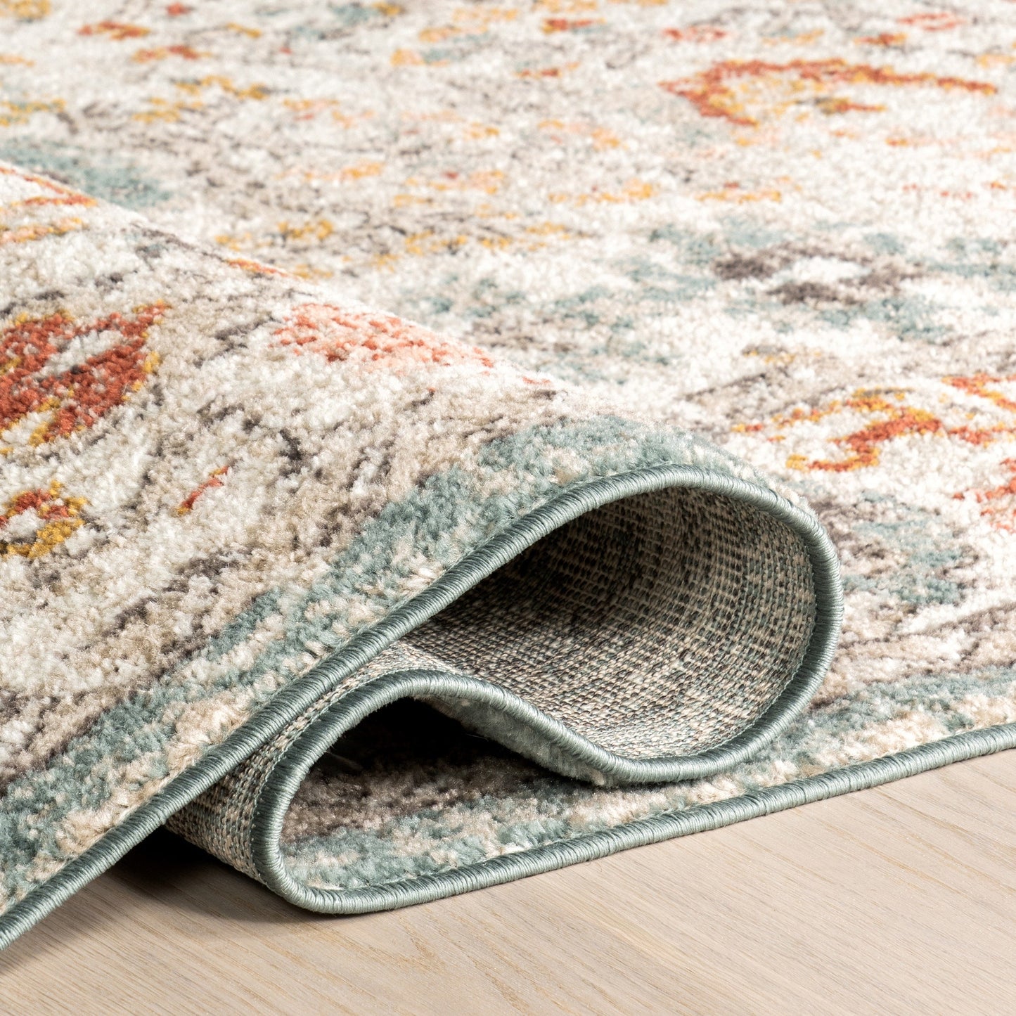 Nuloom Lenore Vintage-Teppich mit Blumenmuster