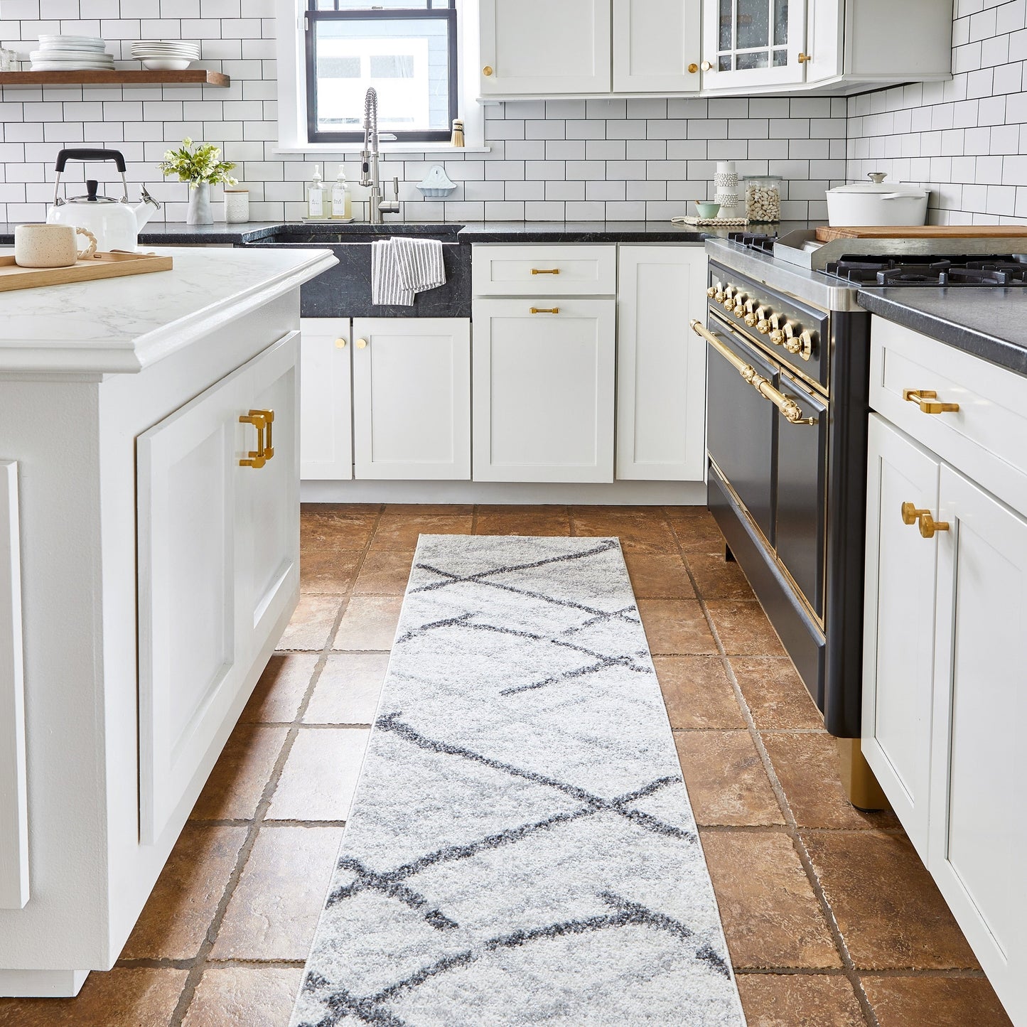 Nuloom Skylar Moderner abstrakter Teppich