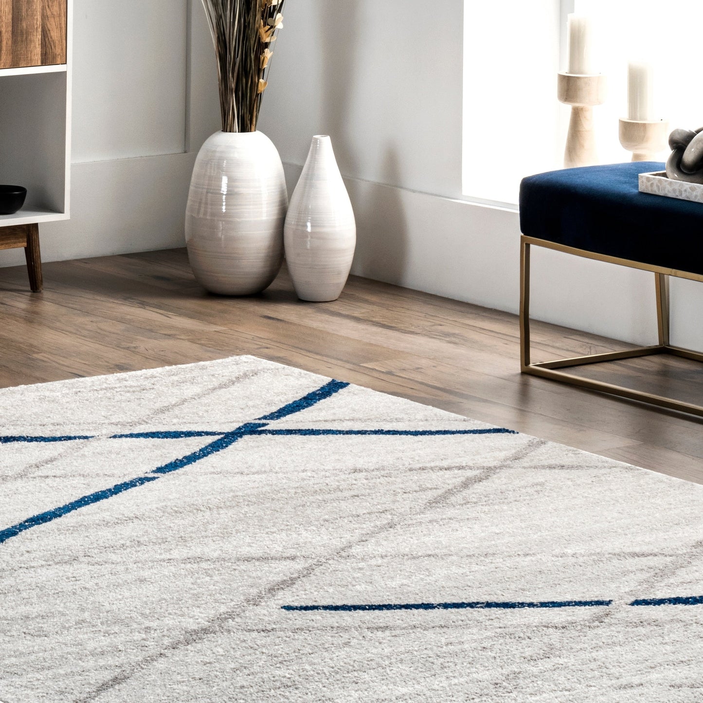 Nuloom Skylar Moderner abstrakter Teppich