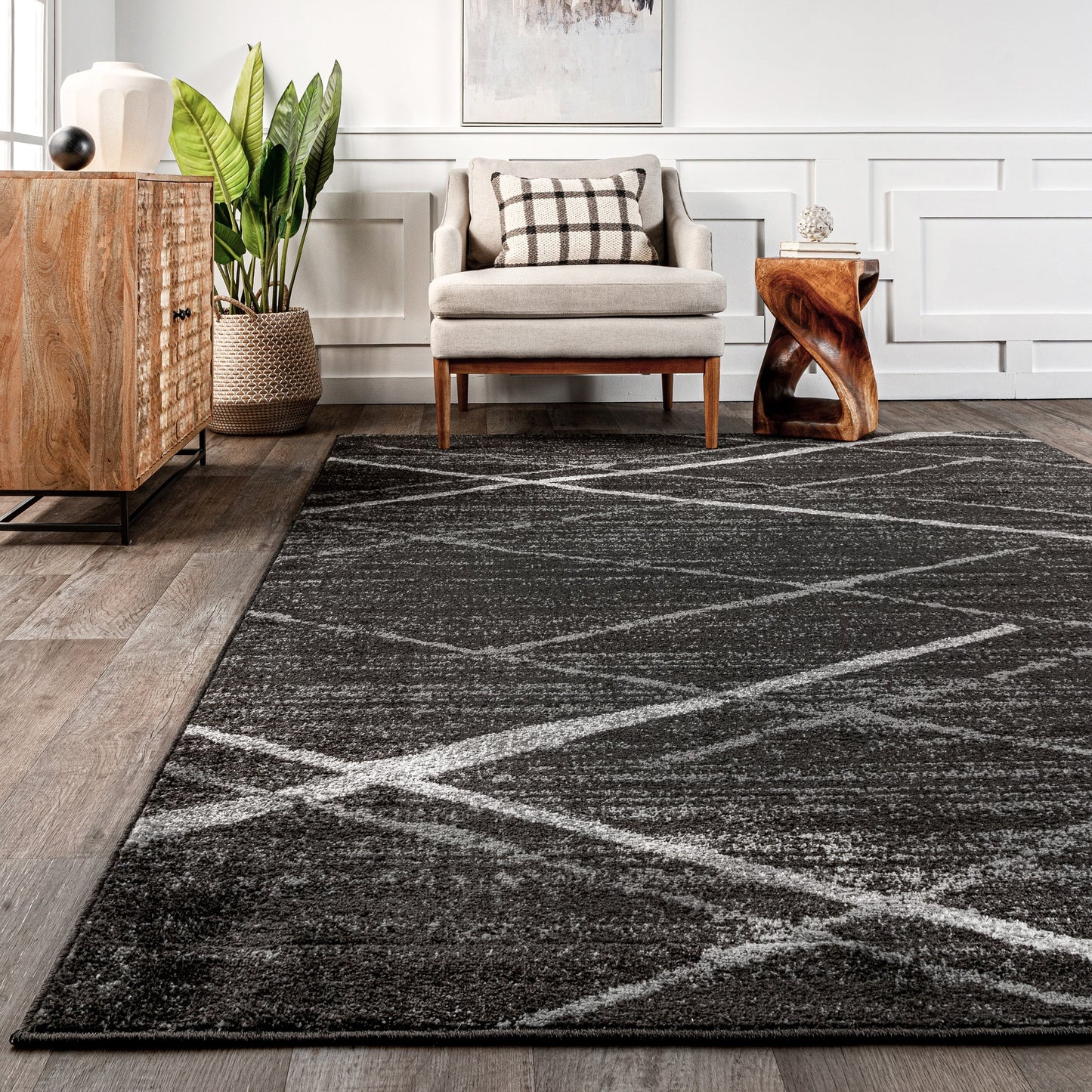 Nuloom Skylar Moderner abstrakter Teppich