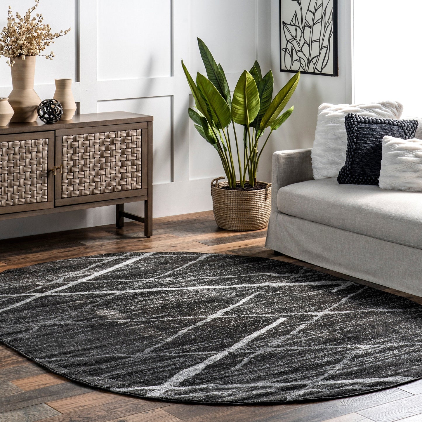 Nuloom Skylar Moderner abstrakter Teppich