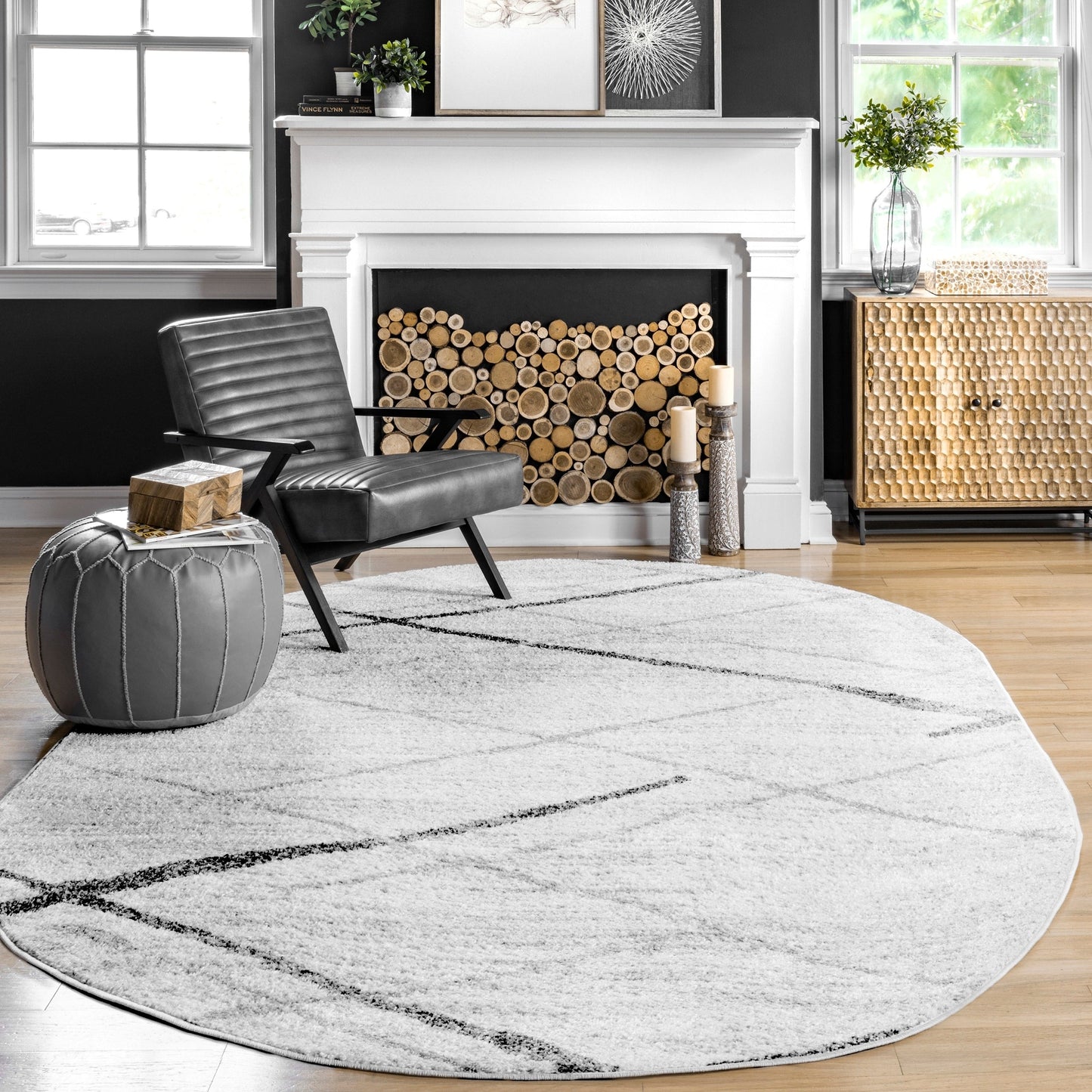 Nuloom Skylar Moderner abstrakter Teppich