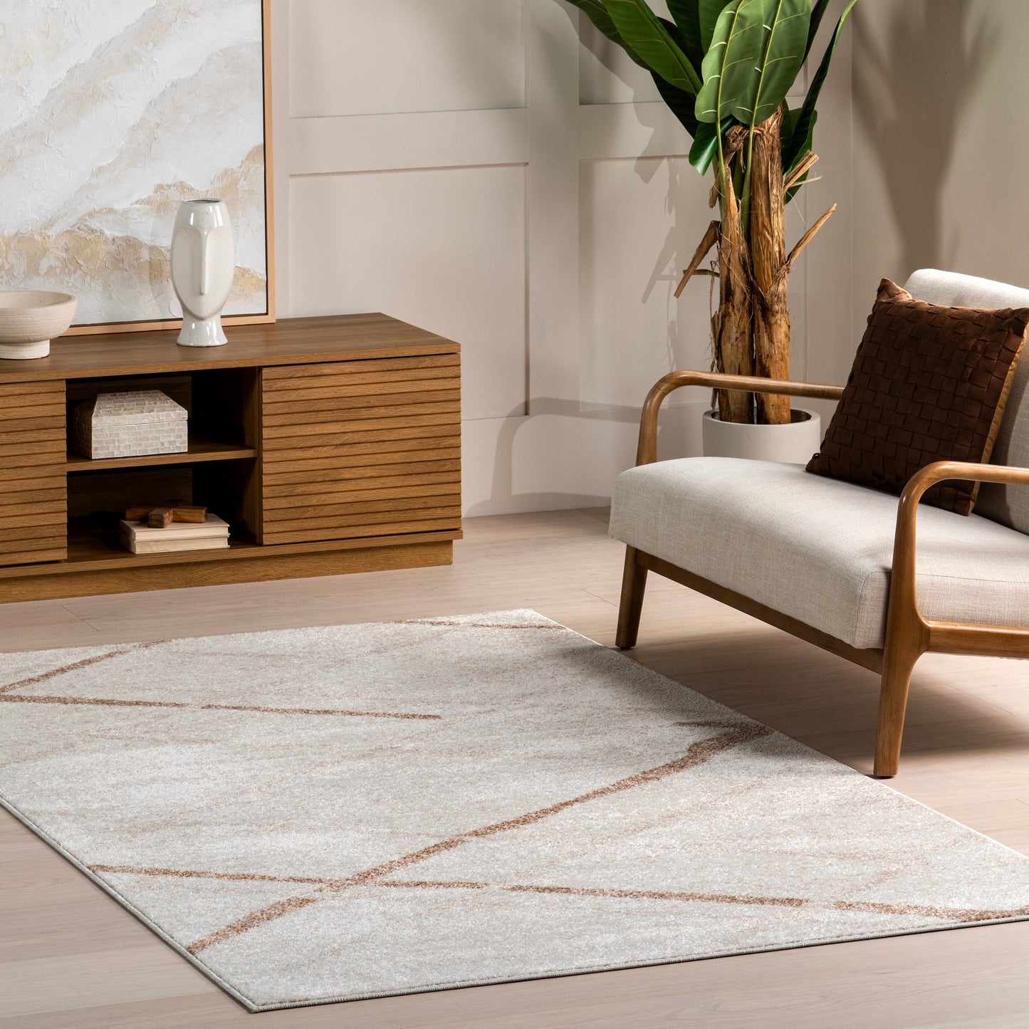 Nuloom Skylar Moderner abstrakter Teppich