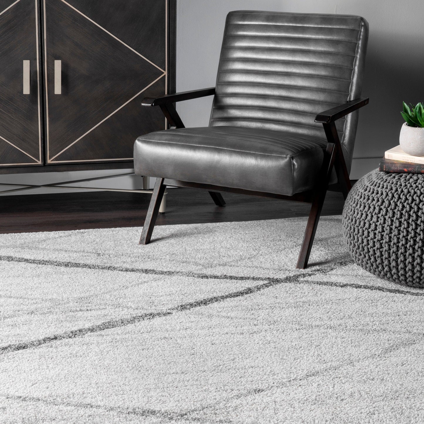 Nuloom Skylar Moderner abstrakter Teppich