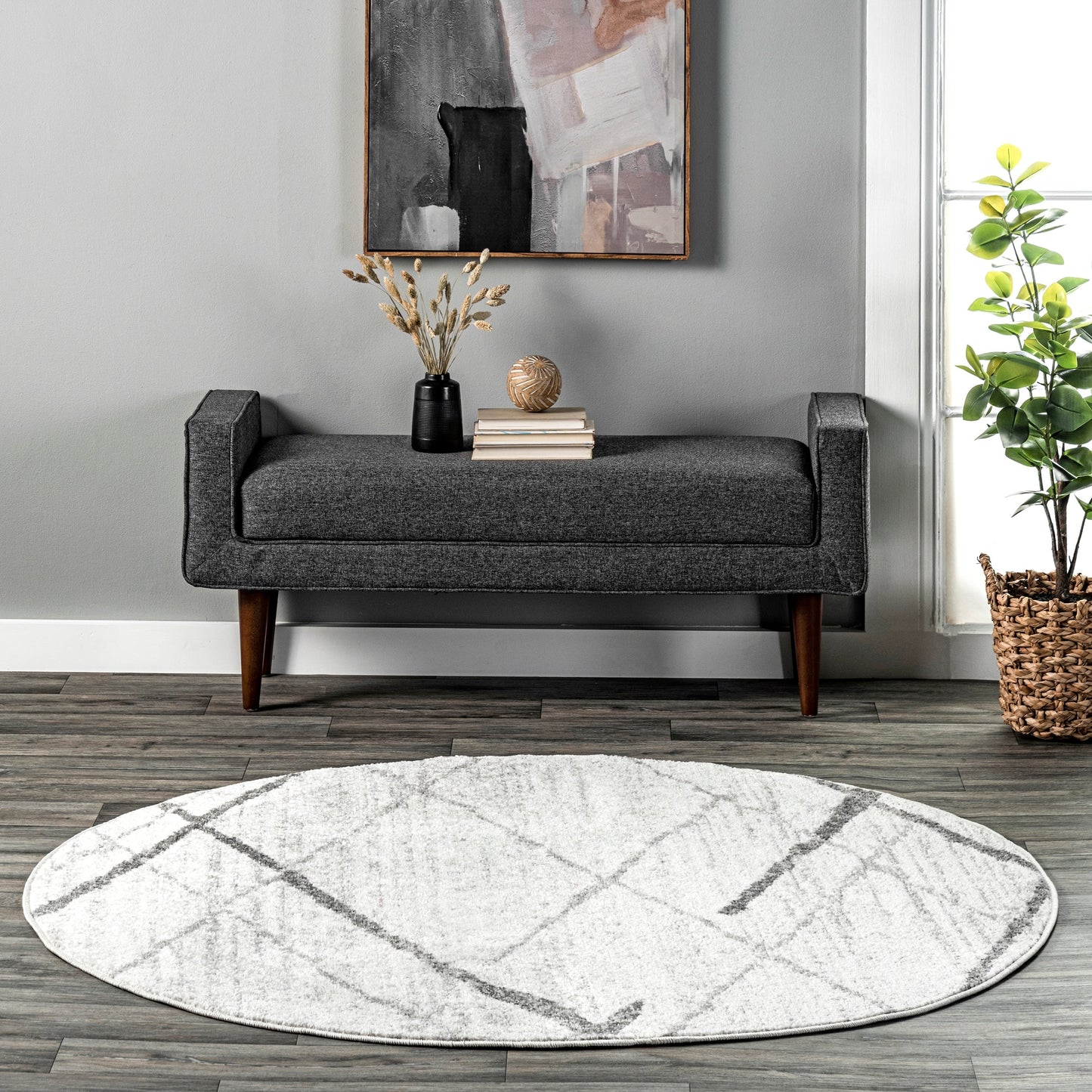 Nuloom Skylar Moderner abstrakter Teppich