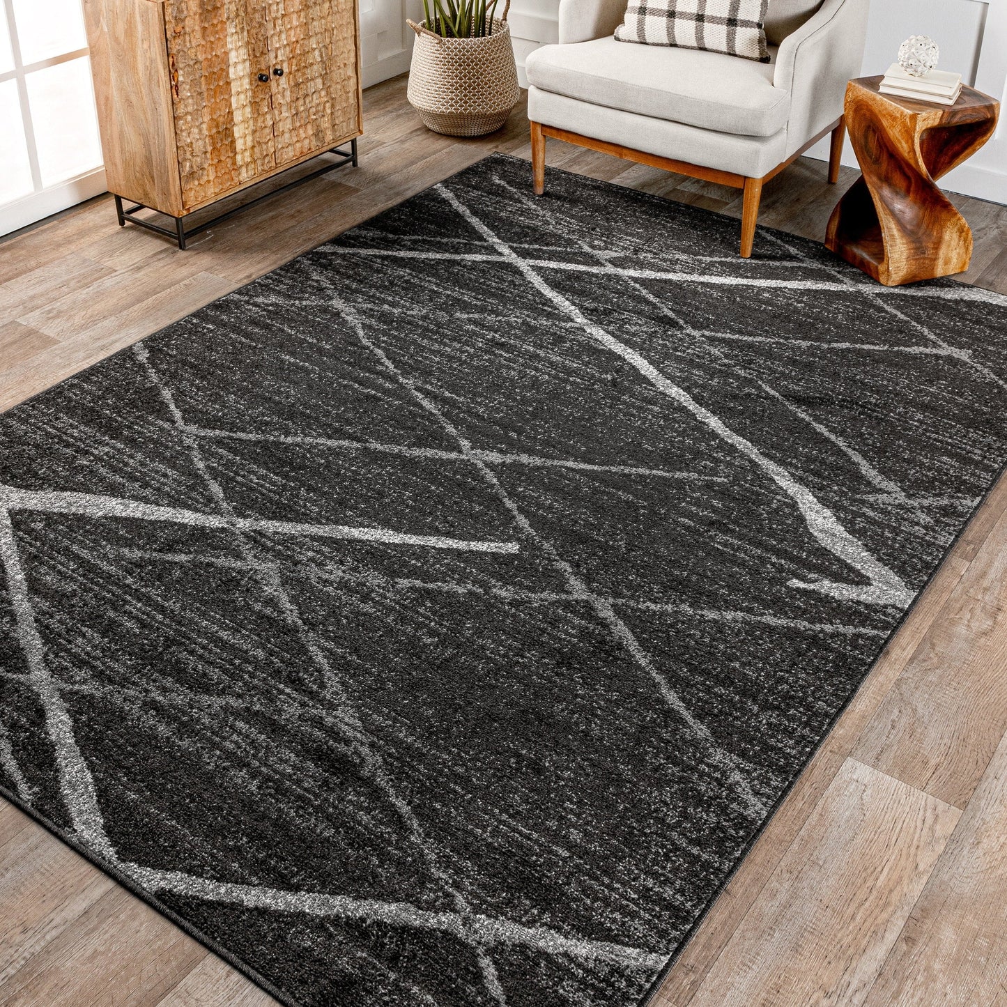 Nuloom Skylar Moderner abstrakter Teppich