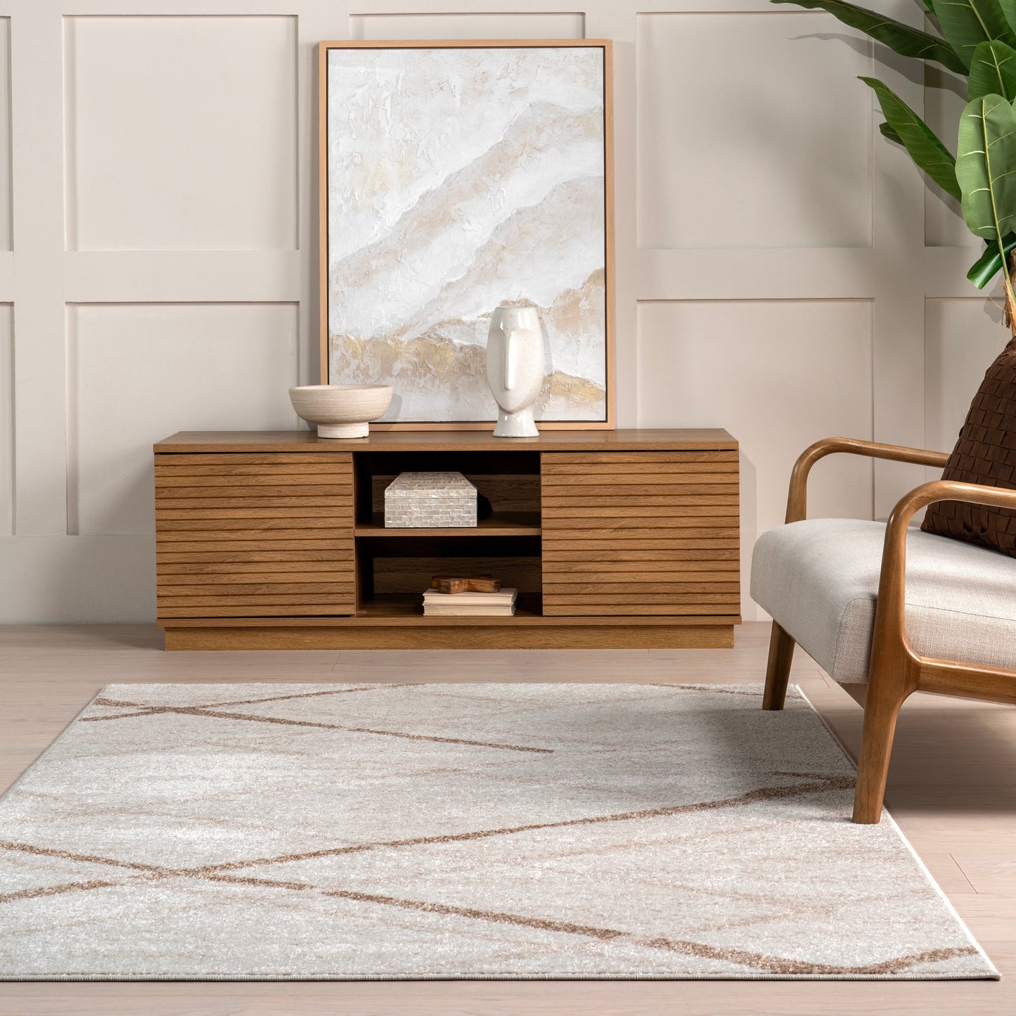 Nuloom Skylar Moderner abstrakter Teppich