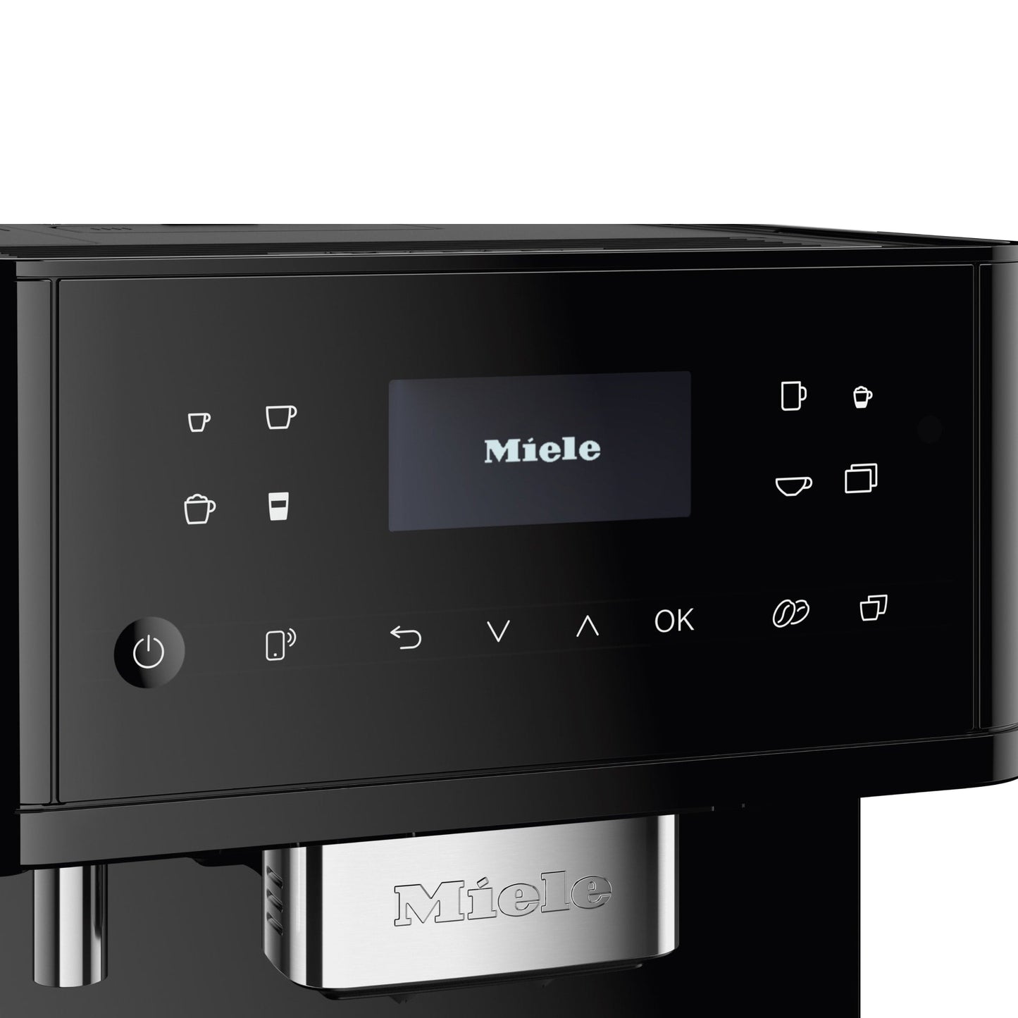 Miele CM 6160 MilkPerfection Standkaffeemaschine - Obsidianschwarz