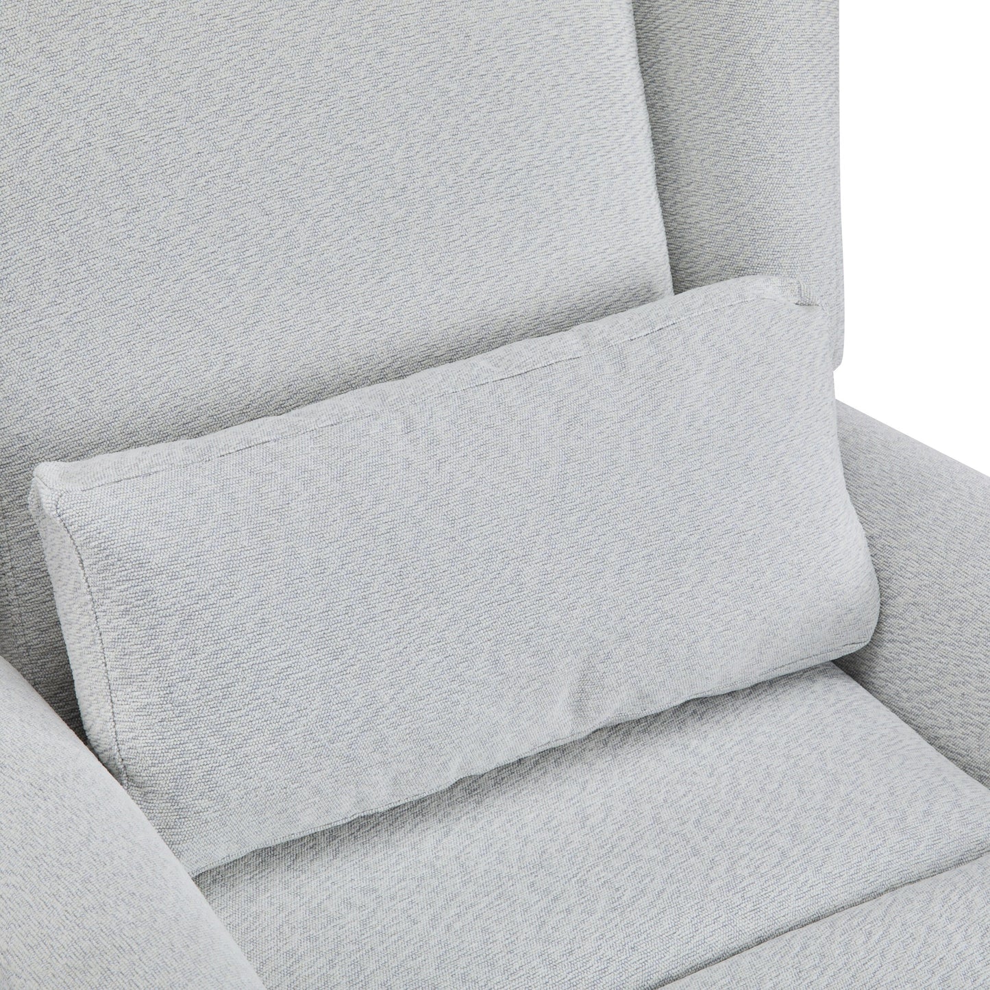 Christopher Knight Home - Starling Power Swivel Recliner With Gold Metal Base