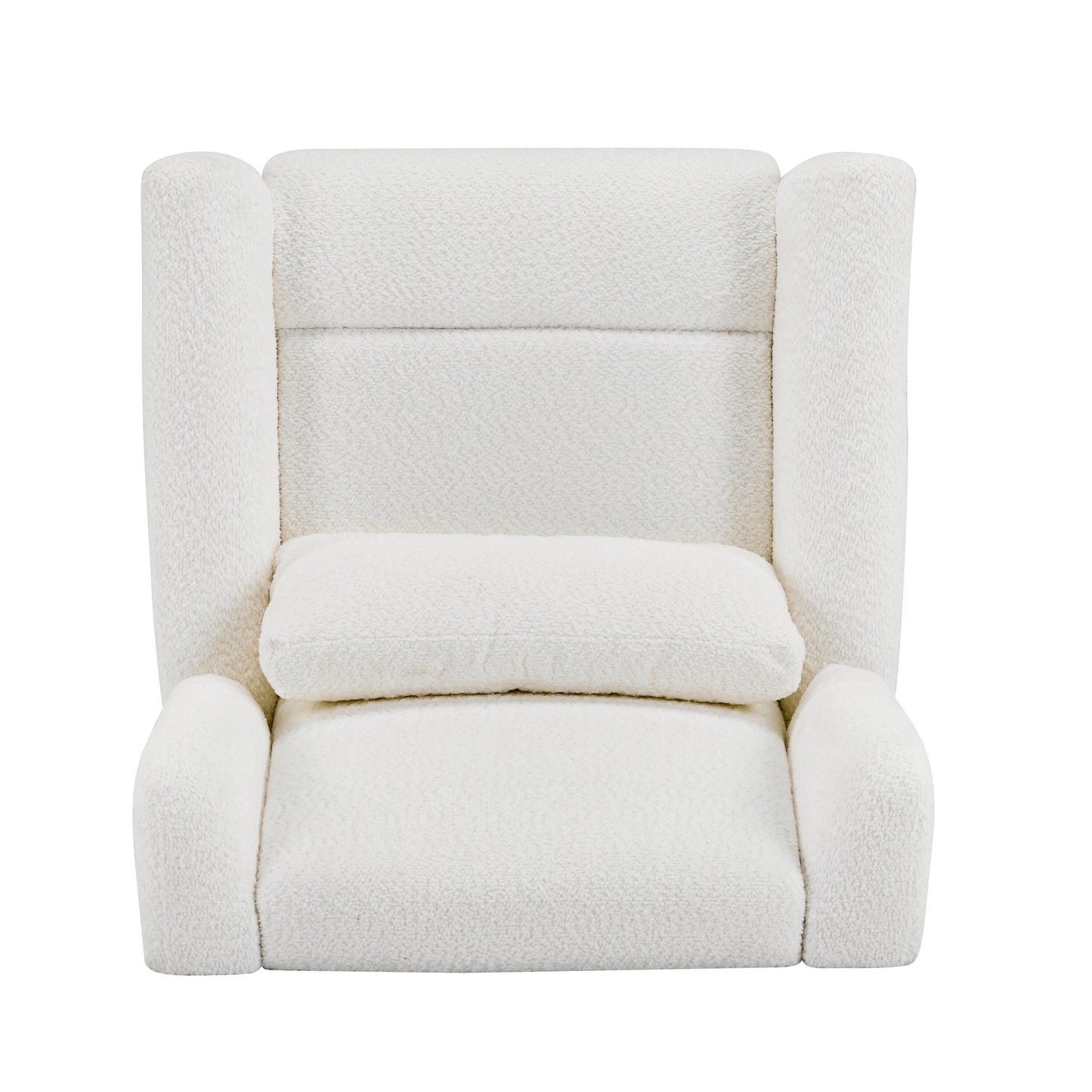 Christopher Knight Home - Starling Power Swivel Recliner With Gold Metal Base