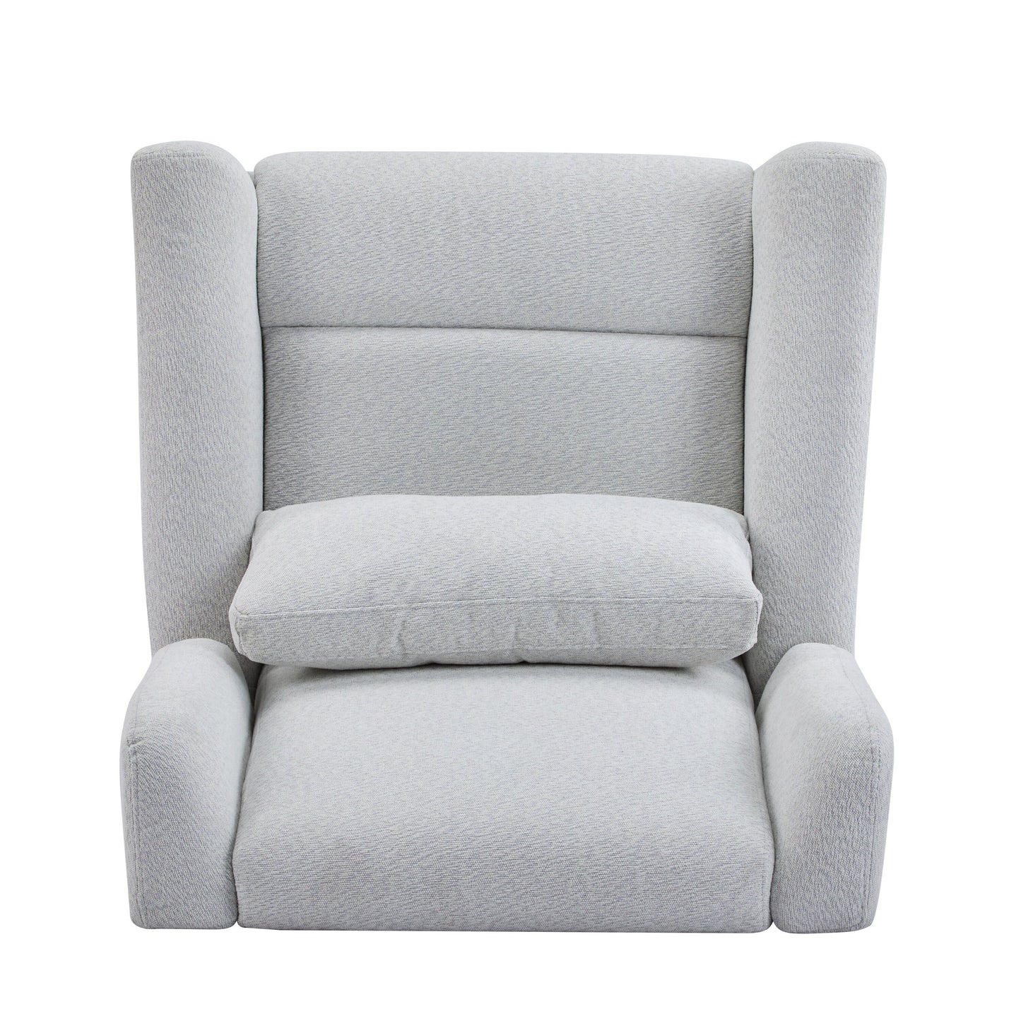 Christopher Knight Home - Starling Power Swivel Recliner With Gold Metal Base