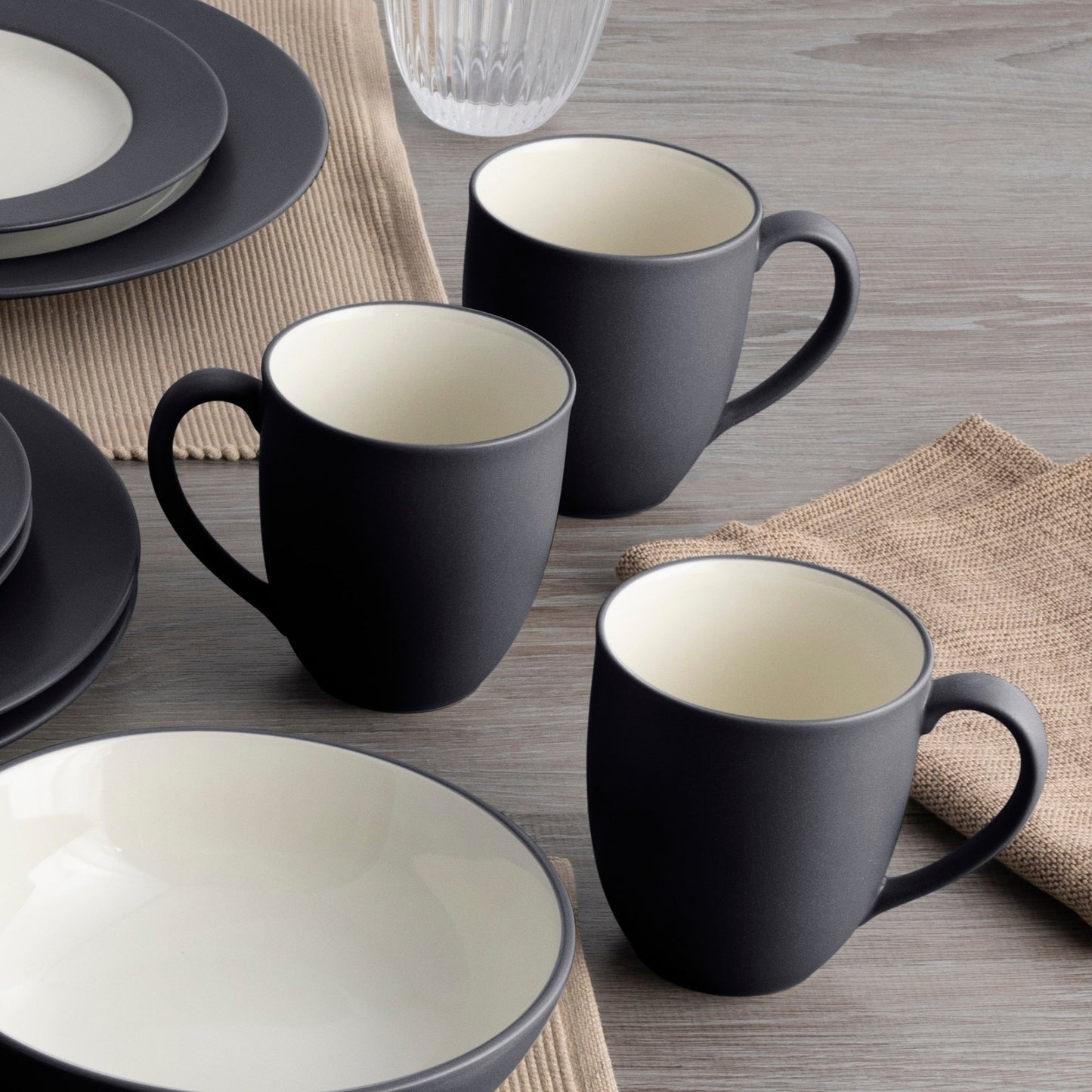 Noritake Colorwave-Set mit 4 Bechern, 12 oz.