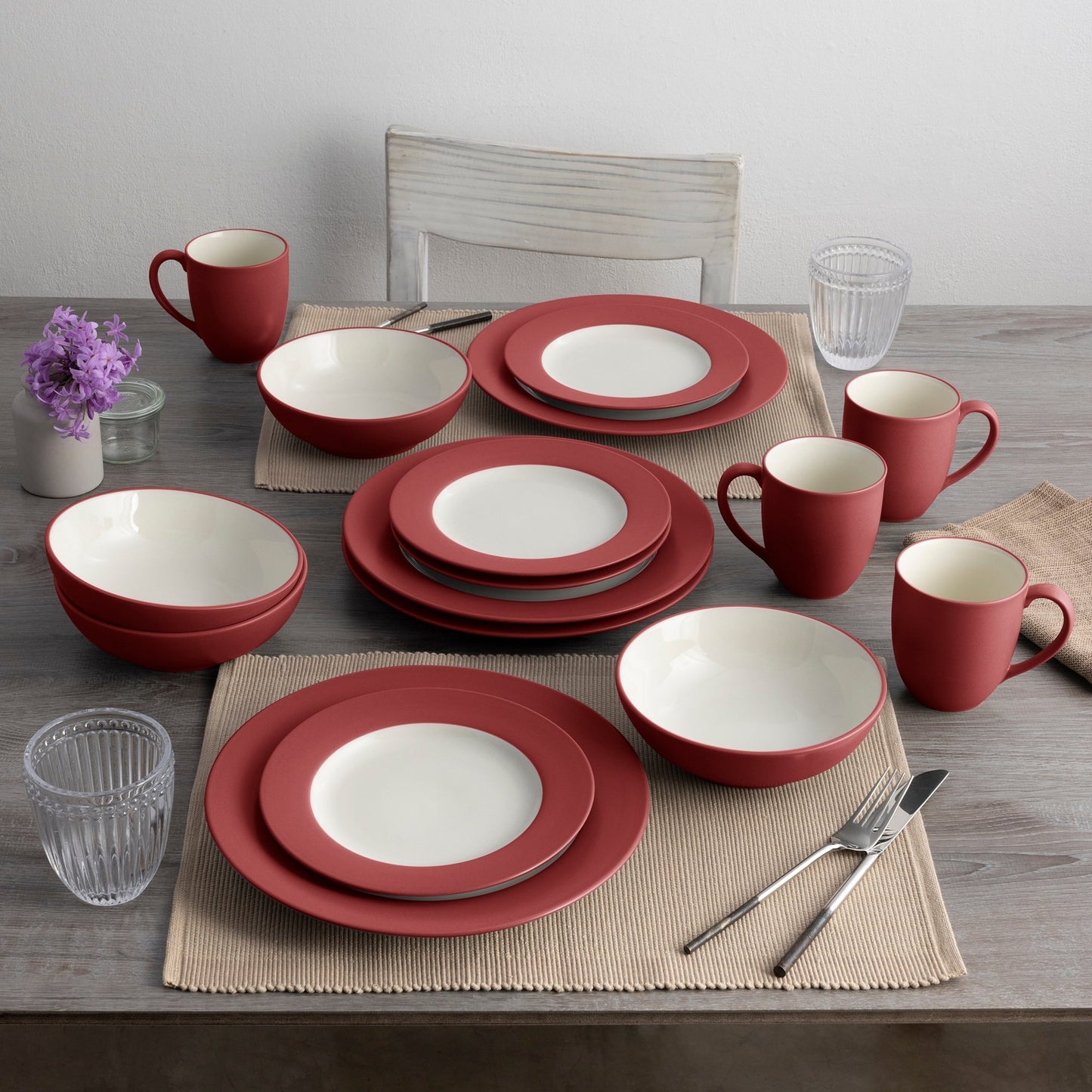 Noritake Colorwave-Set mit 4 Bechern, 12 oz.