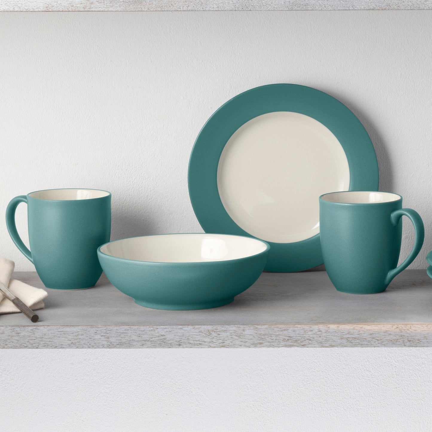 Noritake Colorwave-Set mit 4 Bechern, 12 oz.