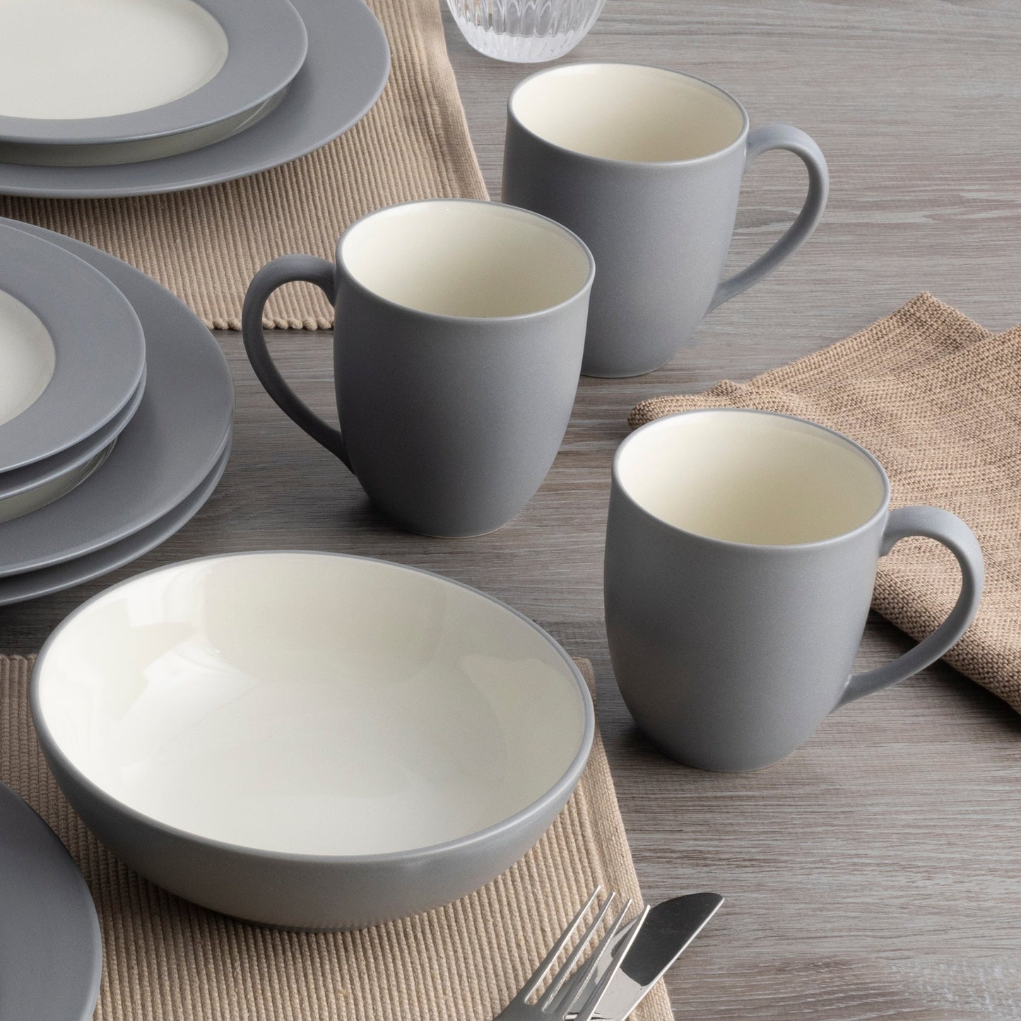 Noritake Colorwave-Set mit 4 Bechern, 12 oz.