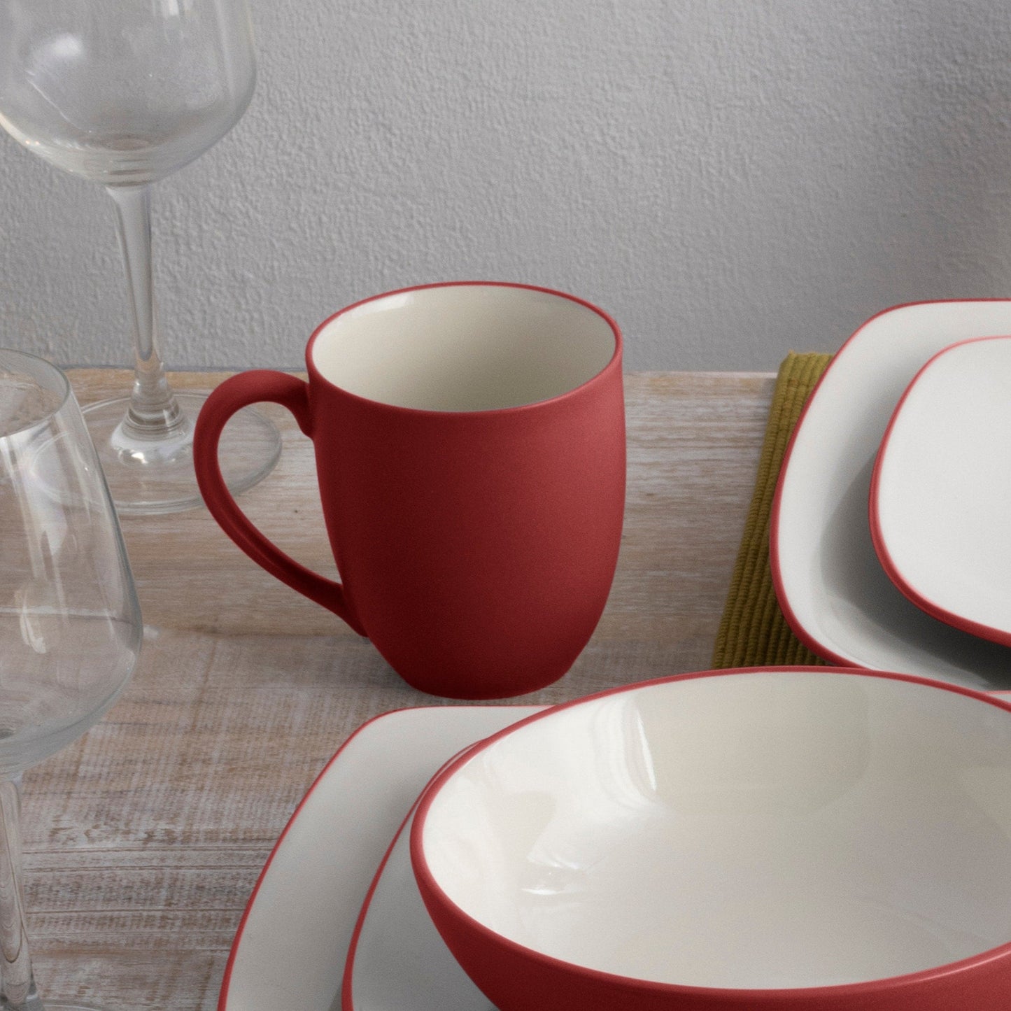Noritake Colorwave-Set mit 4 Bechern, 12 oz.