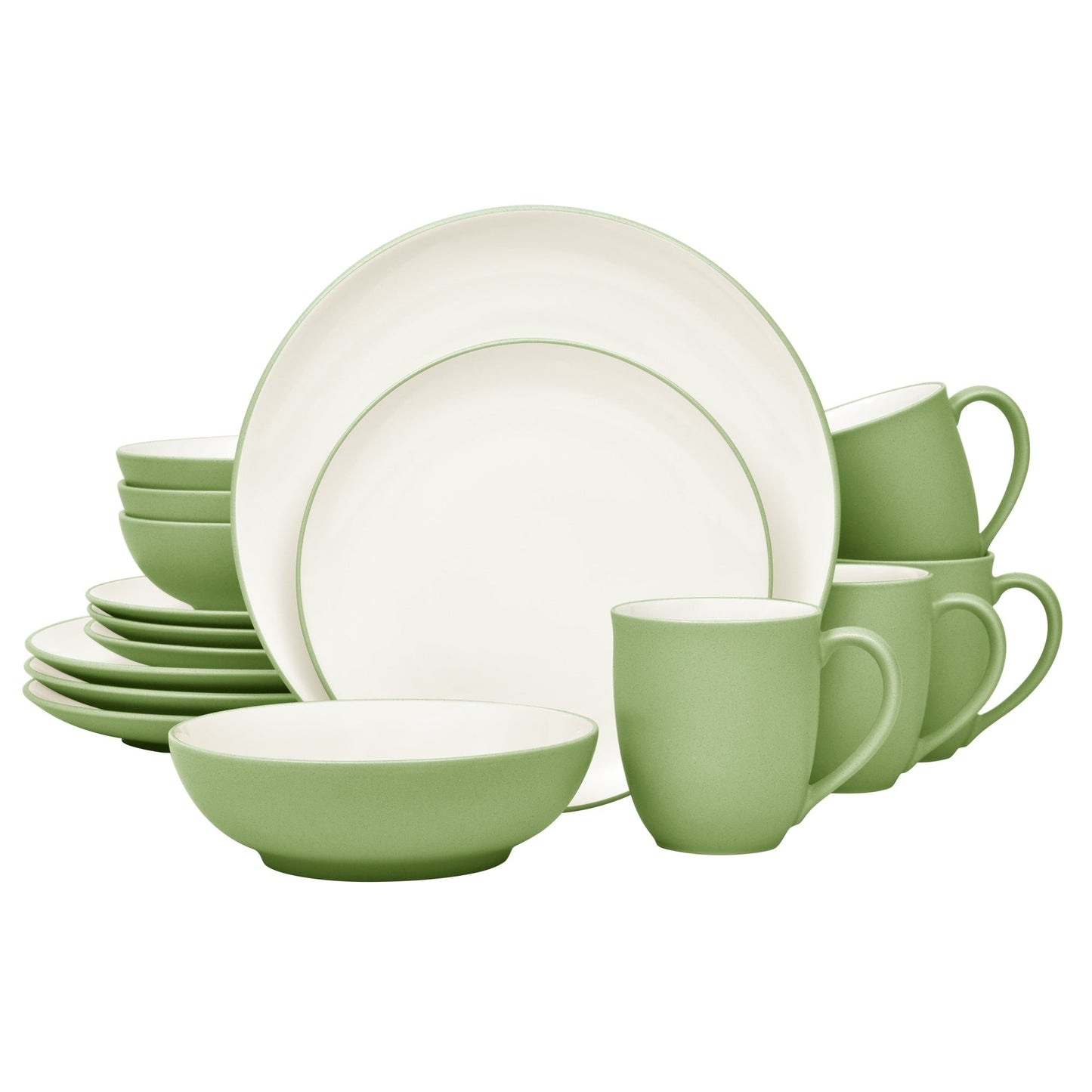 Noritake Colorwave 16-teiliges Coupe-Geschirrset, Service für 4