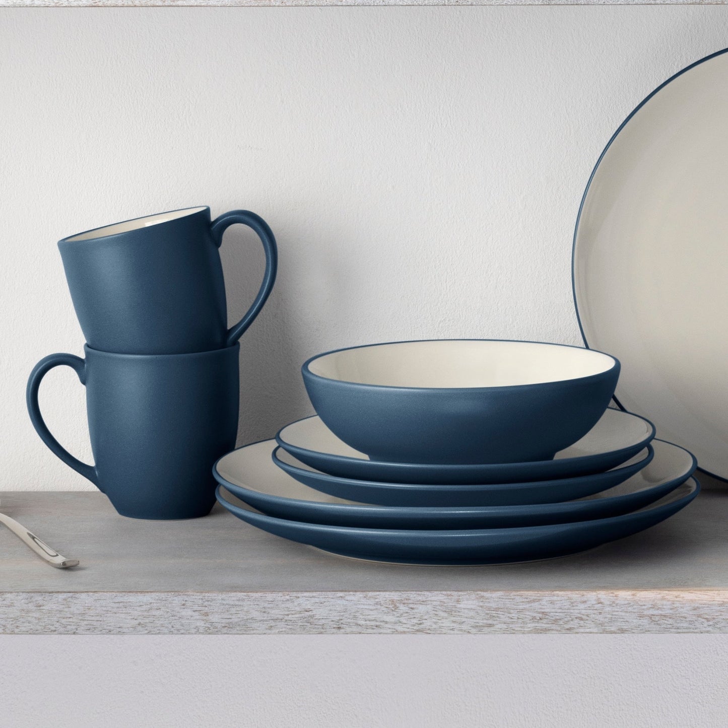 Noritake Colorwave 16-teiliges Coupe-Geschirrset, Service für 4