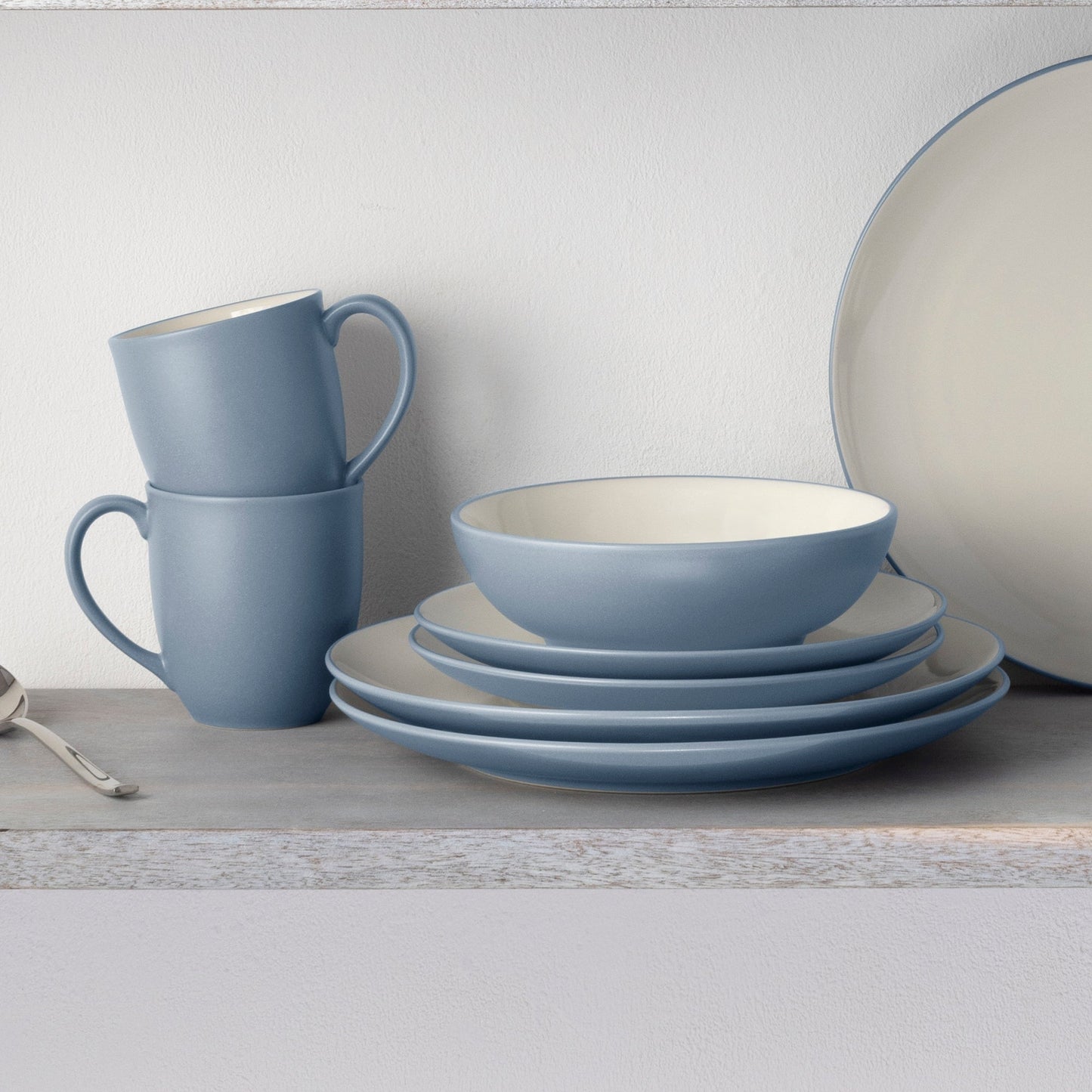 Noritake Colorwave 16-teiliges Coupe-Geschirrset, Service für 4