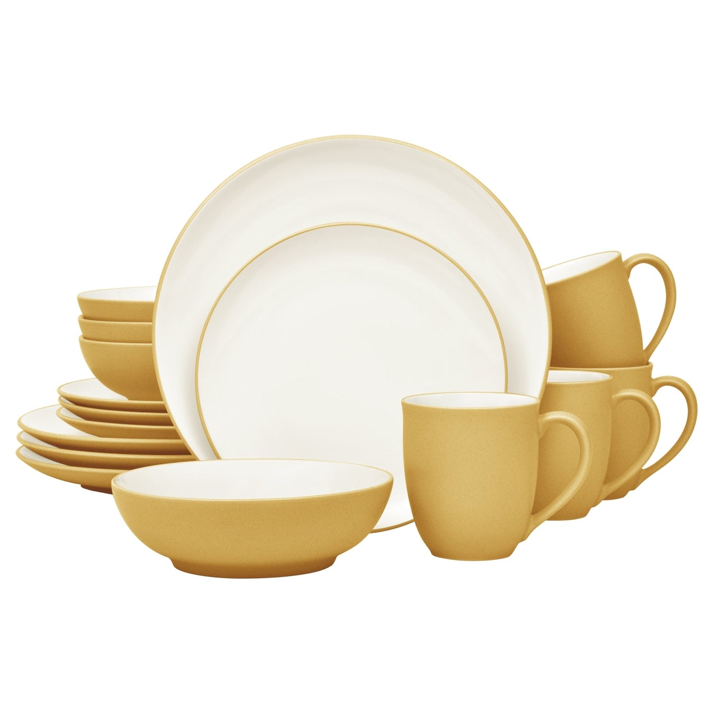 Noritake Colorwave 16-teiliges Coupe-Geschirrset, Service für 4