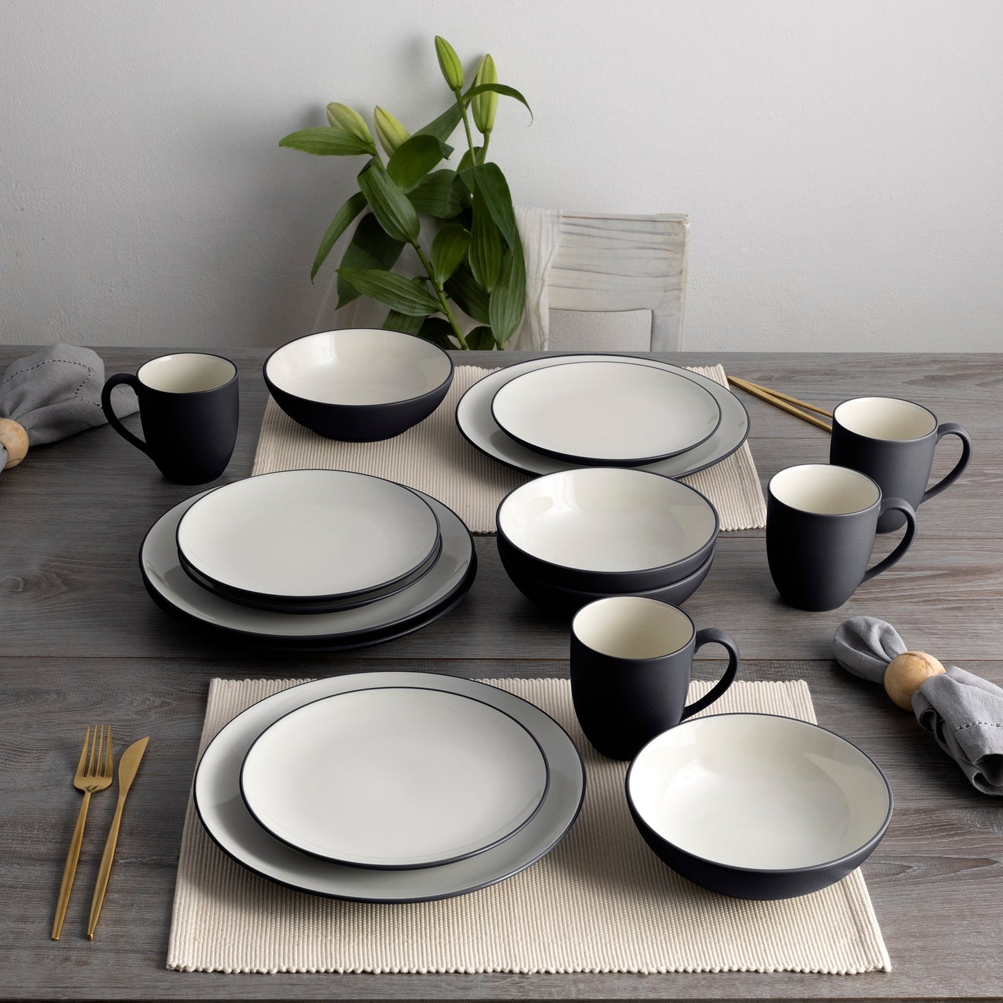 Noritake Colorwave 4-teiliges Coupe-Gedeck, Service für 1
