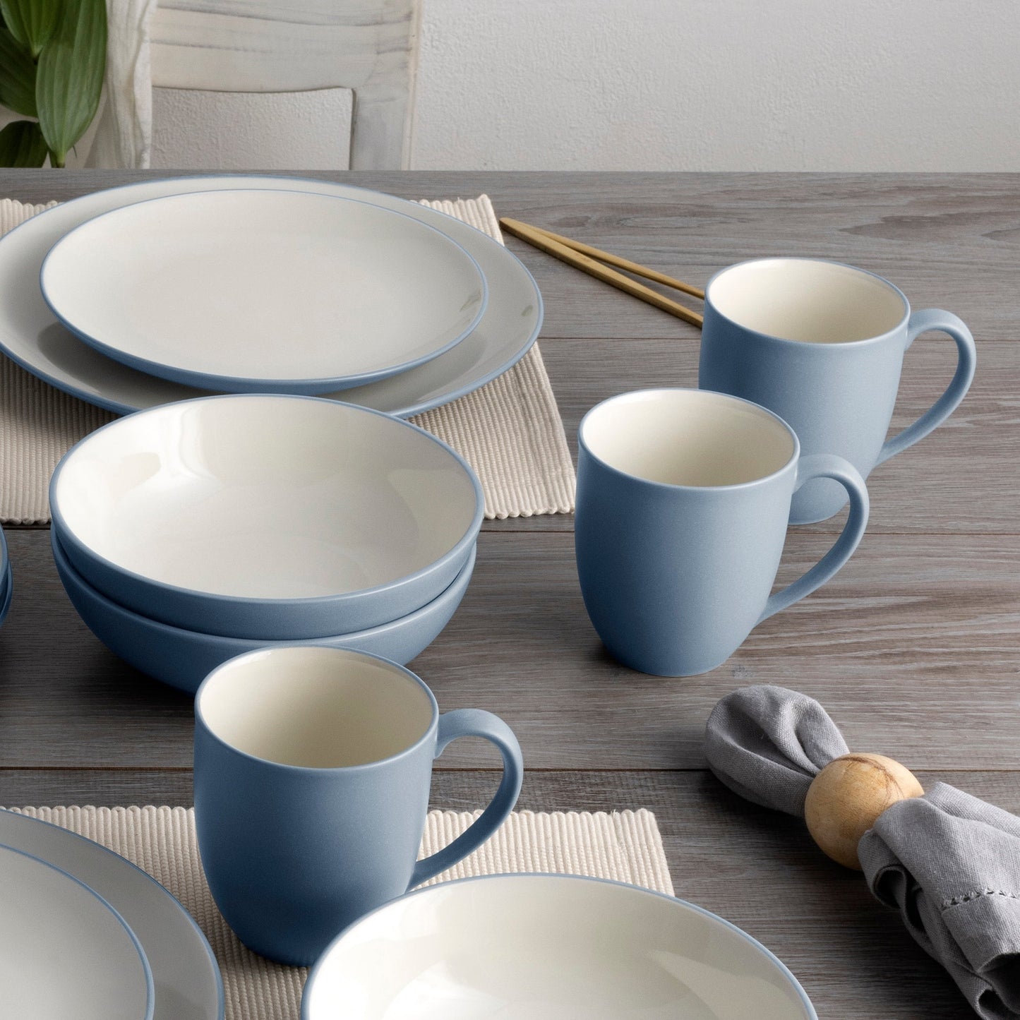 Noritake Colorwave 4-teiliges Coupe-Gedeck, Service für 1