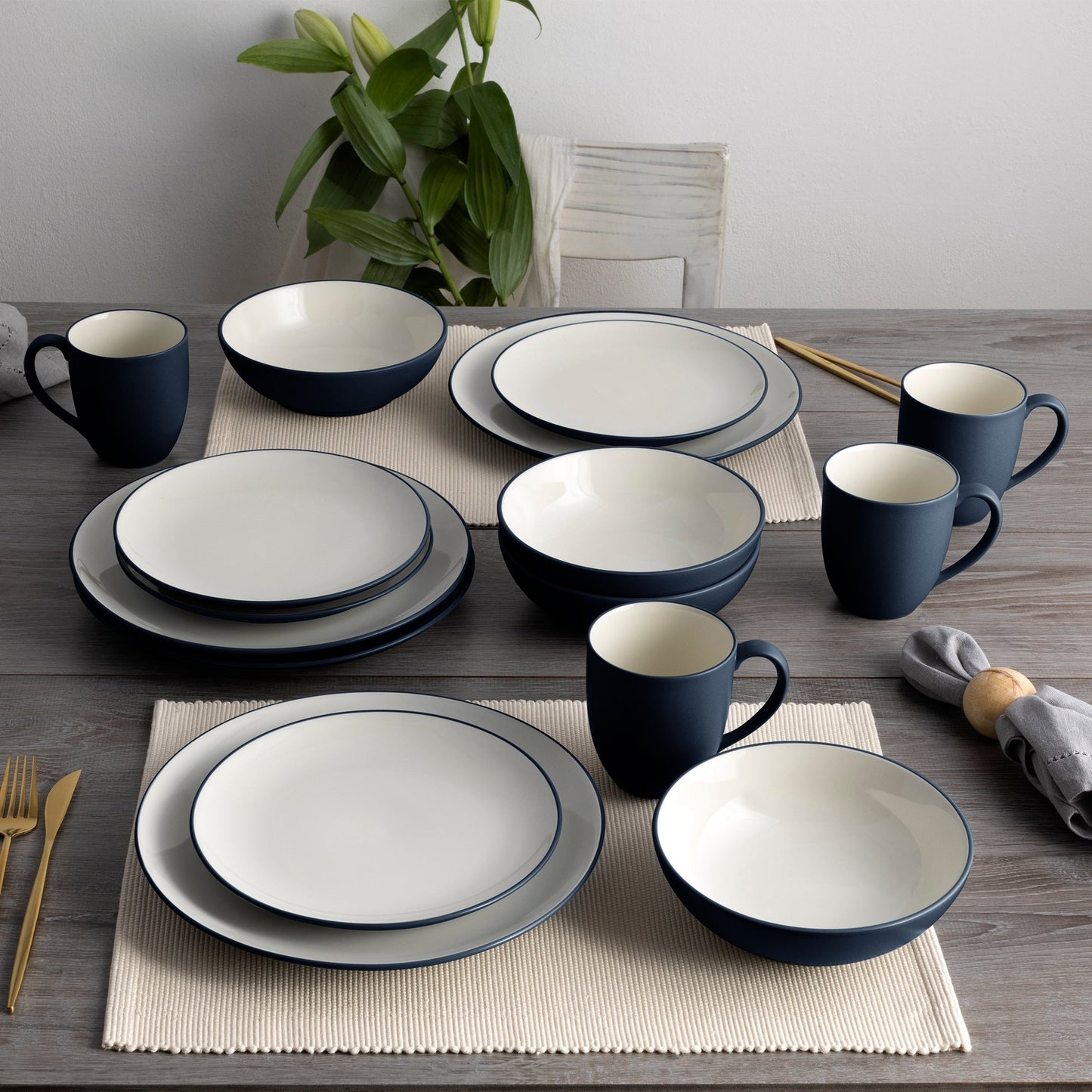 Noritake Colorwave 4-teiliges Coupe-Gedeck, Service für 1