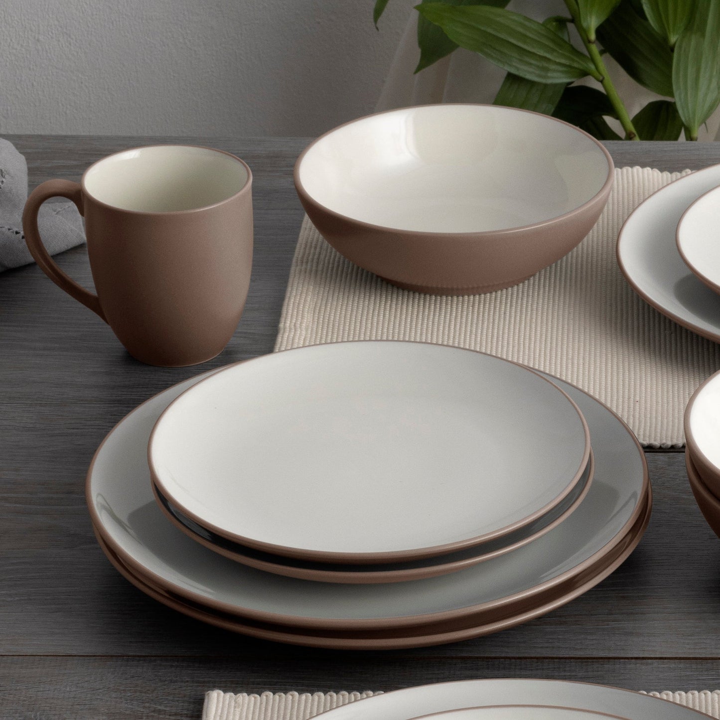 Noritake Colorwave 4-teiliges Coupe-Gedeck, Service für 1