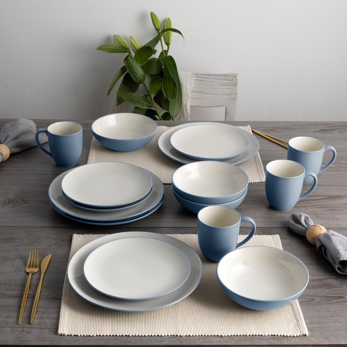 Noritake Colorwave 4-teiliges Coupe-Gedeck, Service für 1