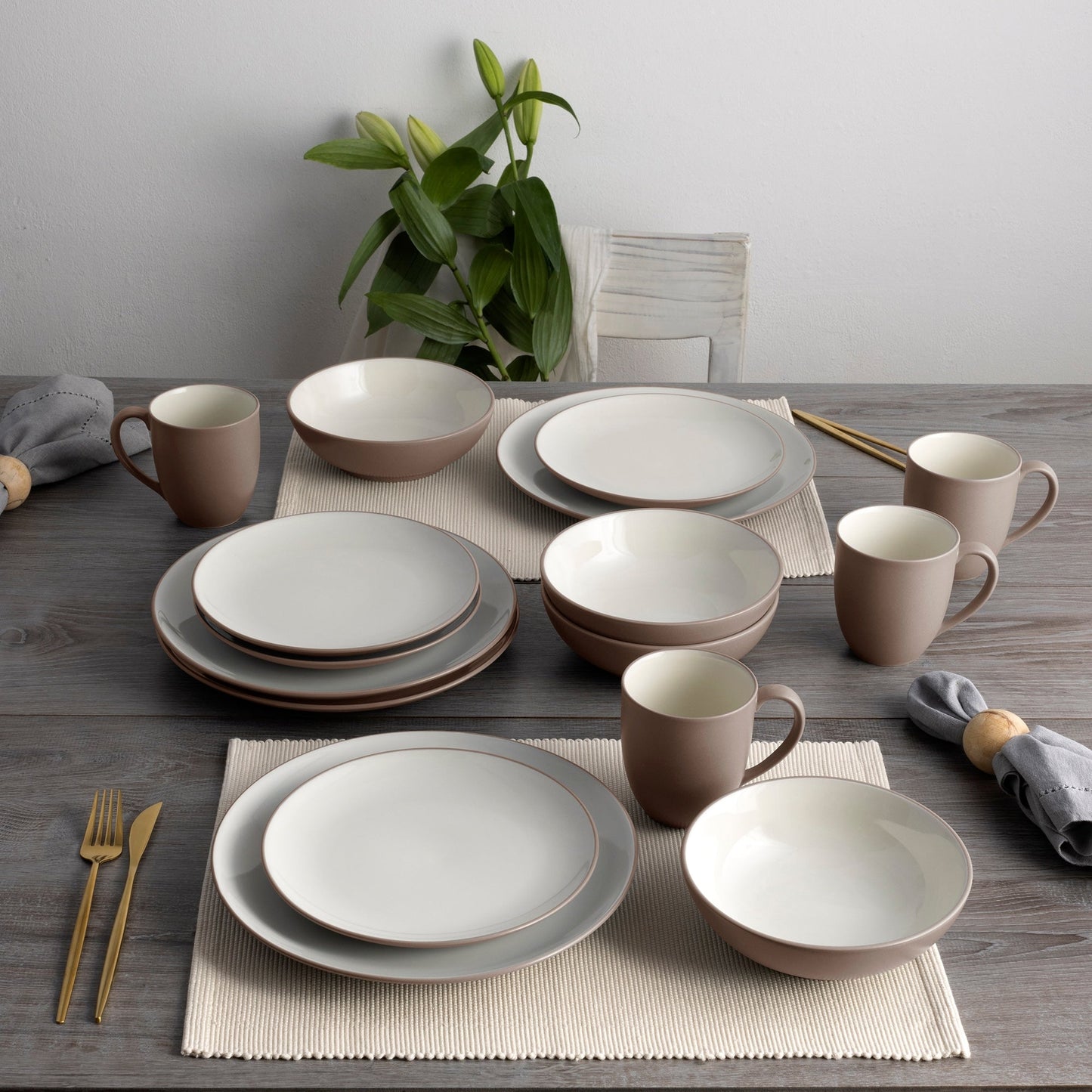 Noritake Colorwave 4-teiliges Coupe-Gedeck, Service für 1