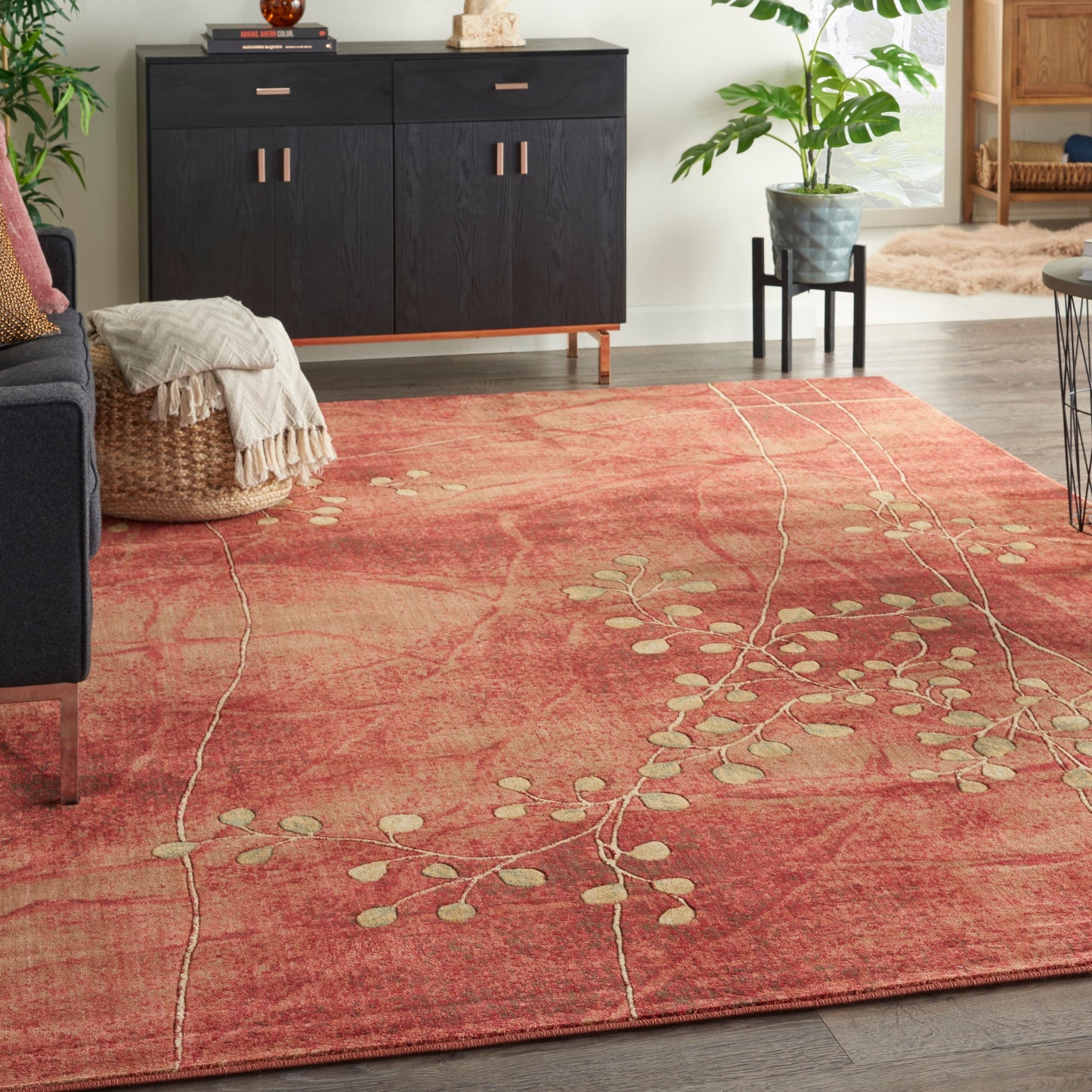 Nourison Somerset Moderner Blumenteppich