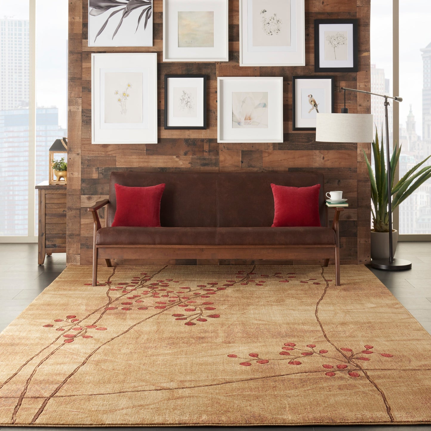 Nourison Somerset Moderner Blumenteppich
