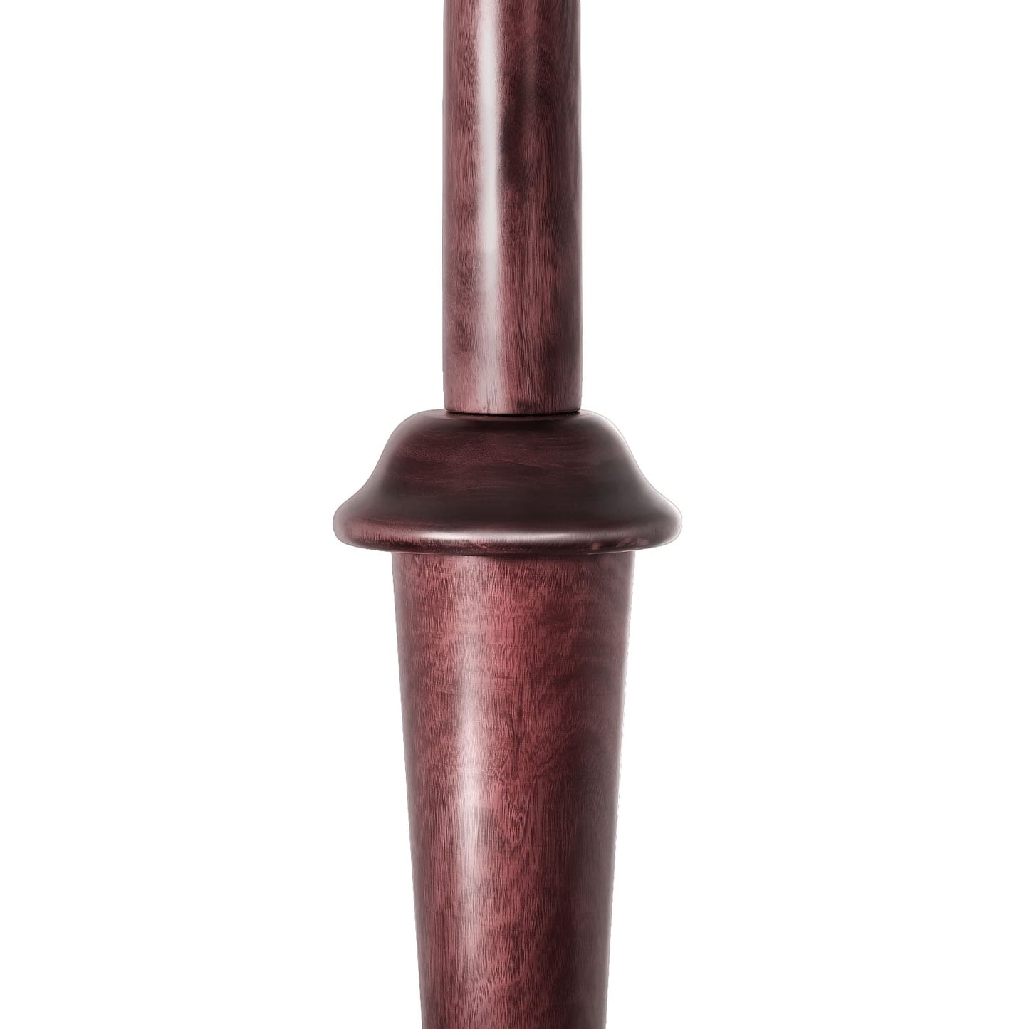 Freistehende Garderobe aus Gummibaumholz in Baumzweigform mit 8 Haken – 24,5 B x 70,87 H