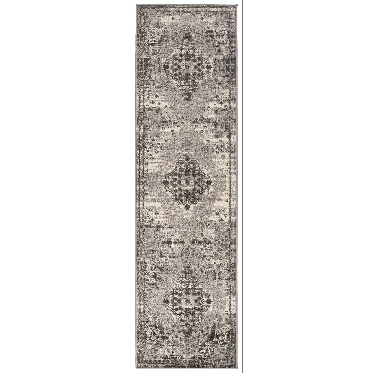 World Rug Gallery Traditioneller Teppich für drinnen und draußen im Used-Look