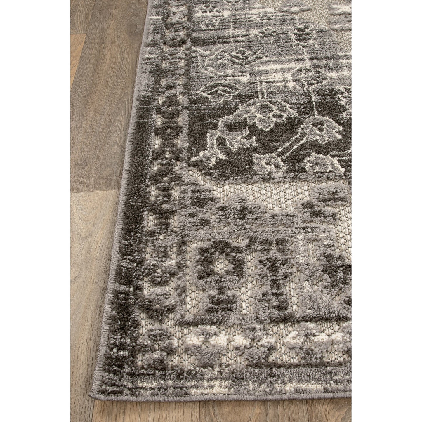 World Rug Gallery Traditioneller Teppich für drinnen und draußen im Used-Look