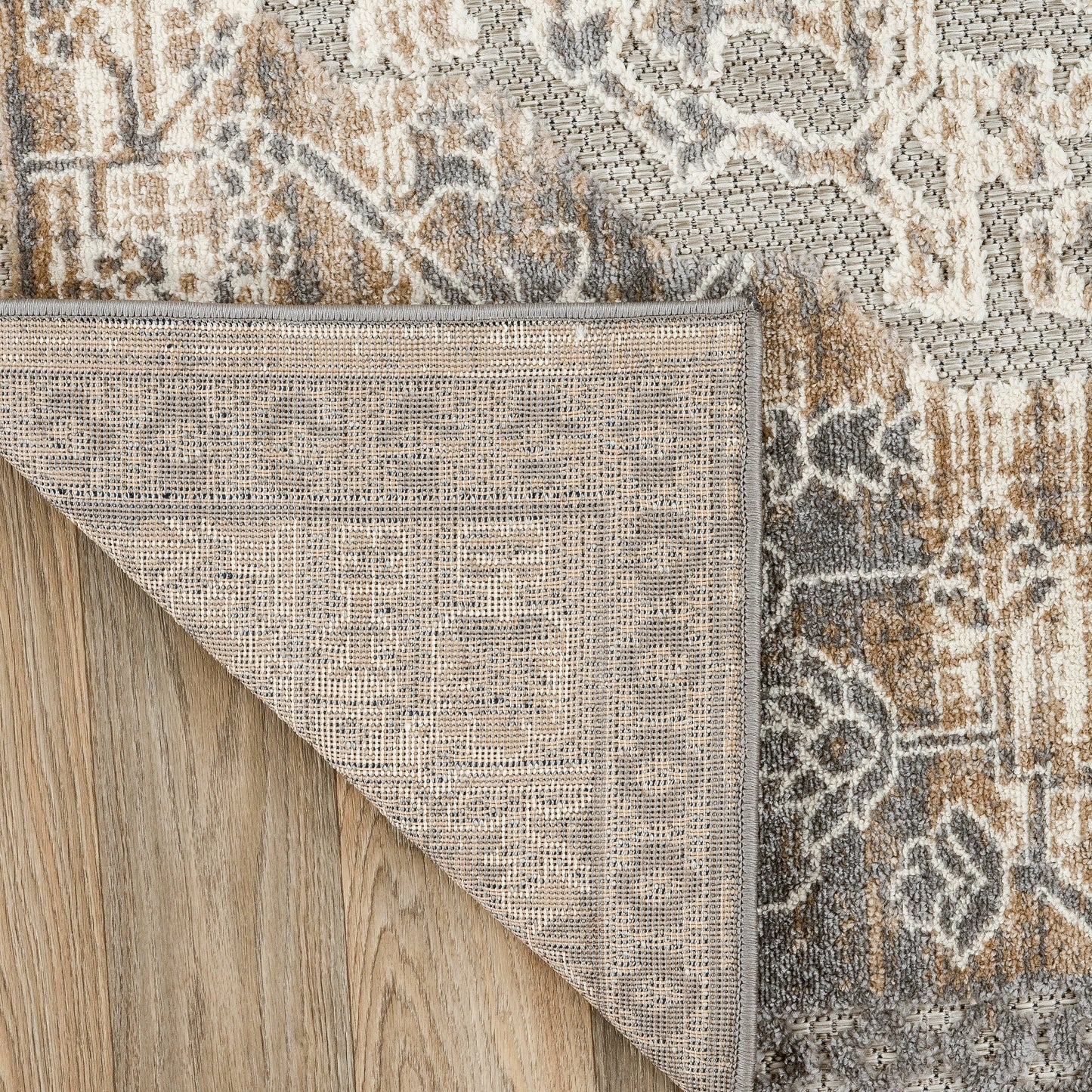 World Rug Gallery Traditioneller Teppich für drinnen und draußen im Used-Look