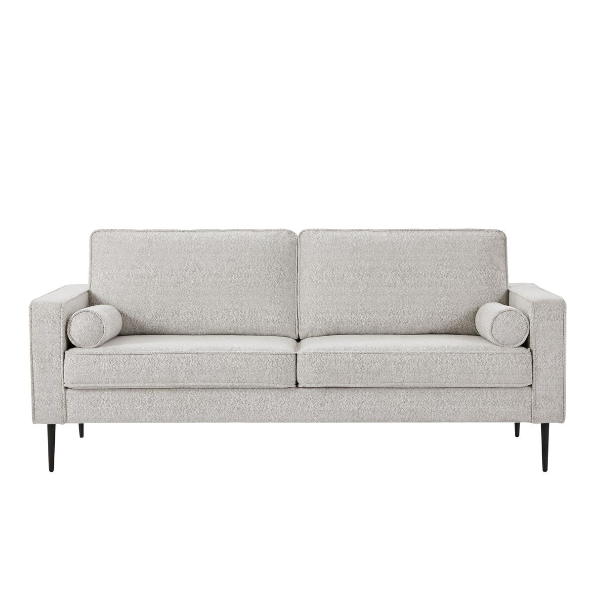 Mid-century Modern Upholstered Chesterfield Tufted Fabric Sofa Couch With High-tech Fabric Surface For Living Room