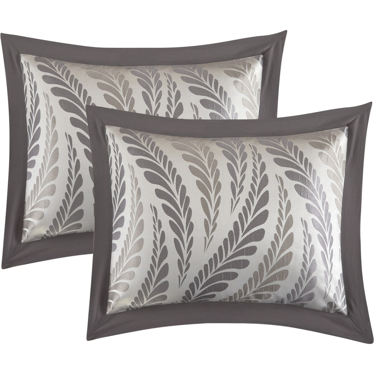 Nanshing Caspa 7-teiliges Bettdeckenset mit schickem Blattdesign