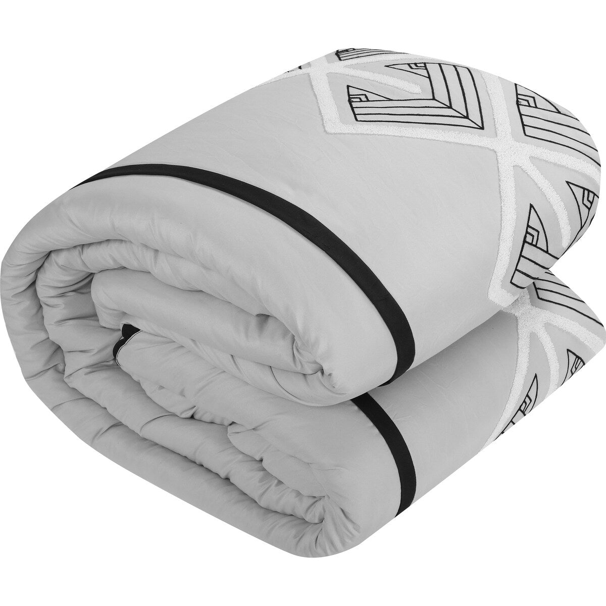 Nanshing Corina 7-teiliges Frottee-Bettdeckenset mit Stickerei